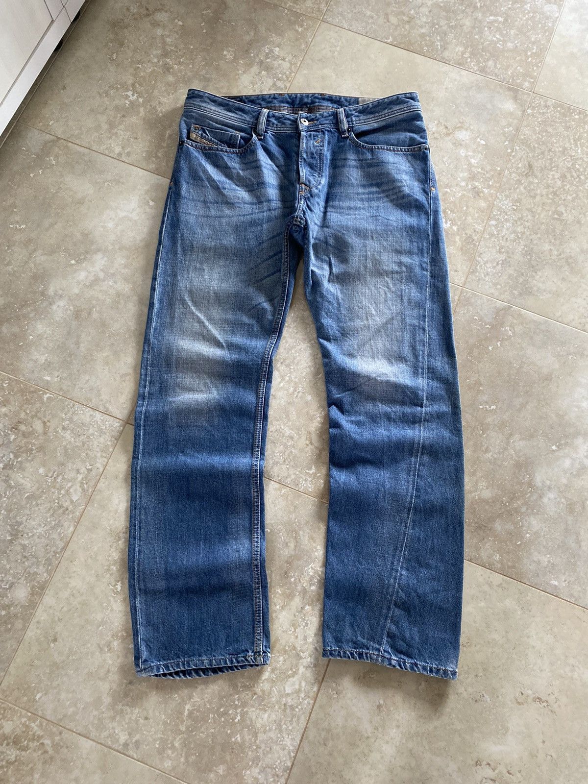 Diesel Diesel Vintage Jeans Baggy Flared Japanese Washed Y2K Wide Size US 32 / EU 48 - 2 Thumbnail