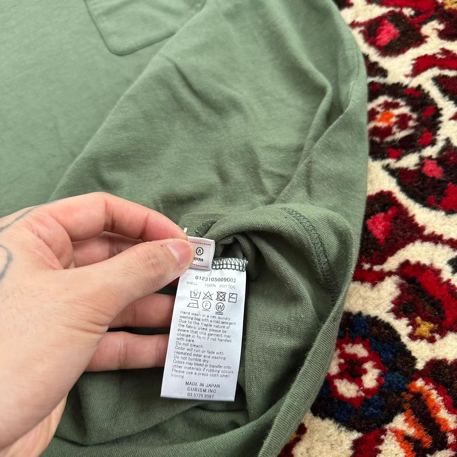 Visvim VISVIM 23SS JUMBO TEE S/S Size 2 9.5-9.8new Size US M / EU 48-50 / 2 - 6 Thumbnail