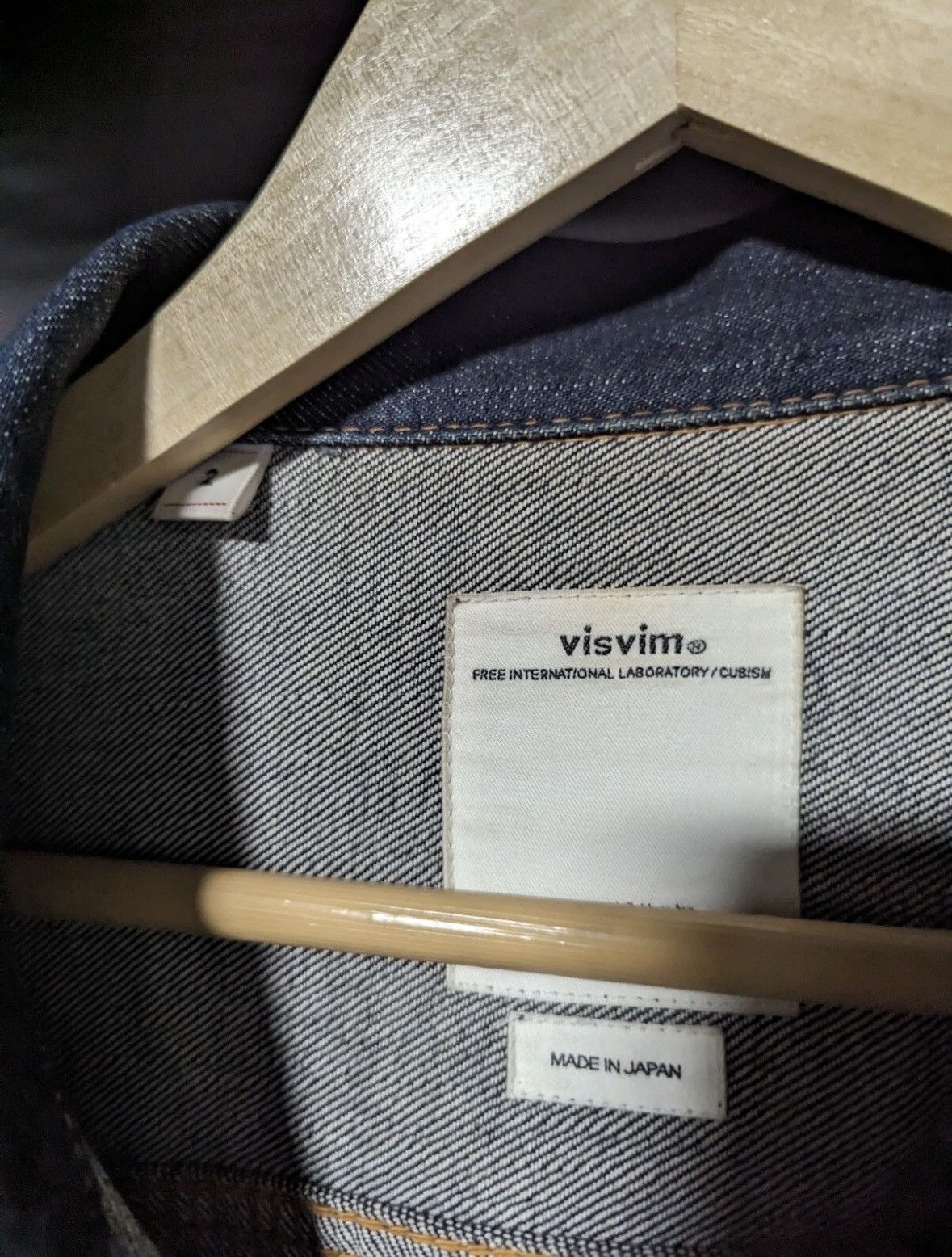 Visvim Visvim 101XX Japanese Raw Selvedge Denim Jacket Size 2 Size US S / EU 44-46 / 1 - 2 Thumbnail