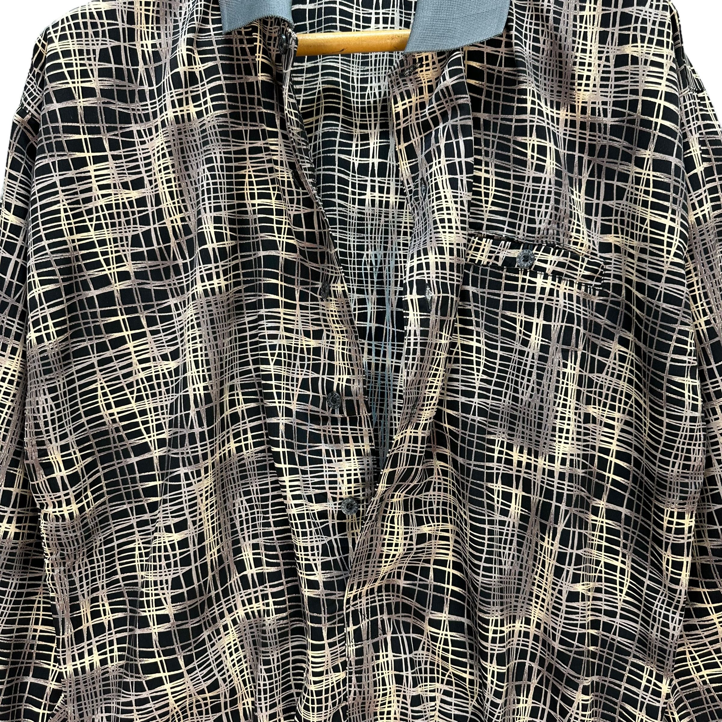 Japanese Brand ZEALZIP Single Pocket Pullover Buttoned Sweatshirt #A4-0089 Size US L / EU 52-54 / 3 - 6 Thumbnail