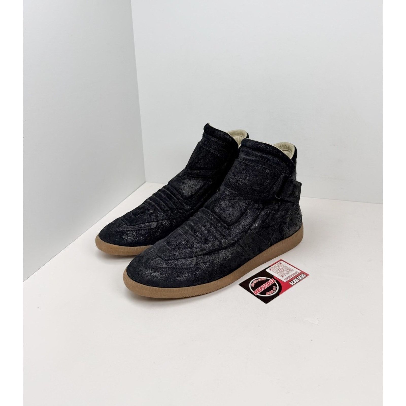 Maison Margiela Size 10 - Maison Margiela Gat Moto Biker 2009 High Strap Size US 10 / EU 43 - 1 Thumbnail