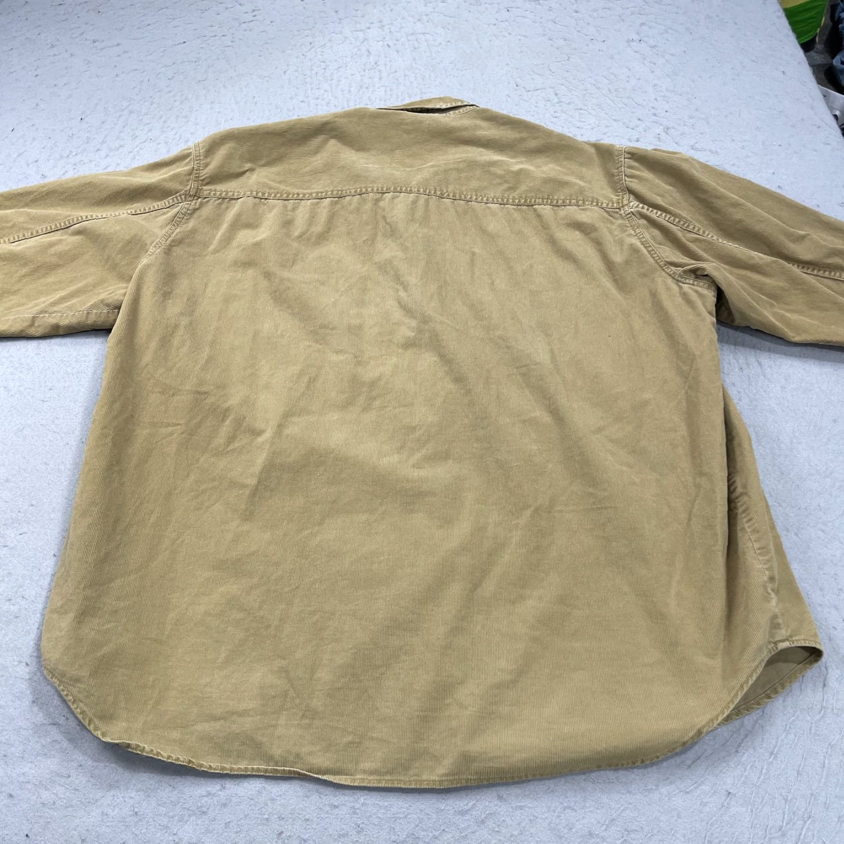 Levi's VINTAGE Levi's Shirt Mens XL Brown Corduroy Cotton Long Sleeve Button-Up Casual 90s Size US XL / EU 56 / 4 - 5 Thumbnail
