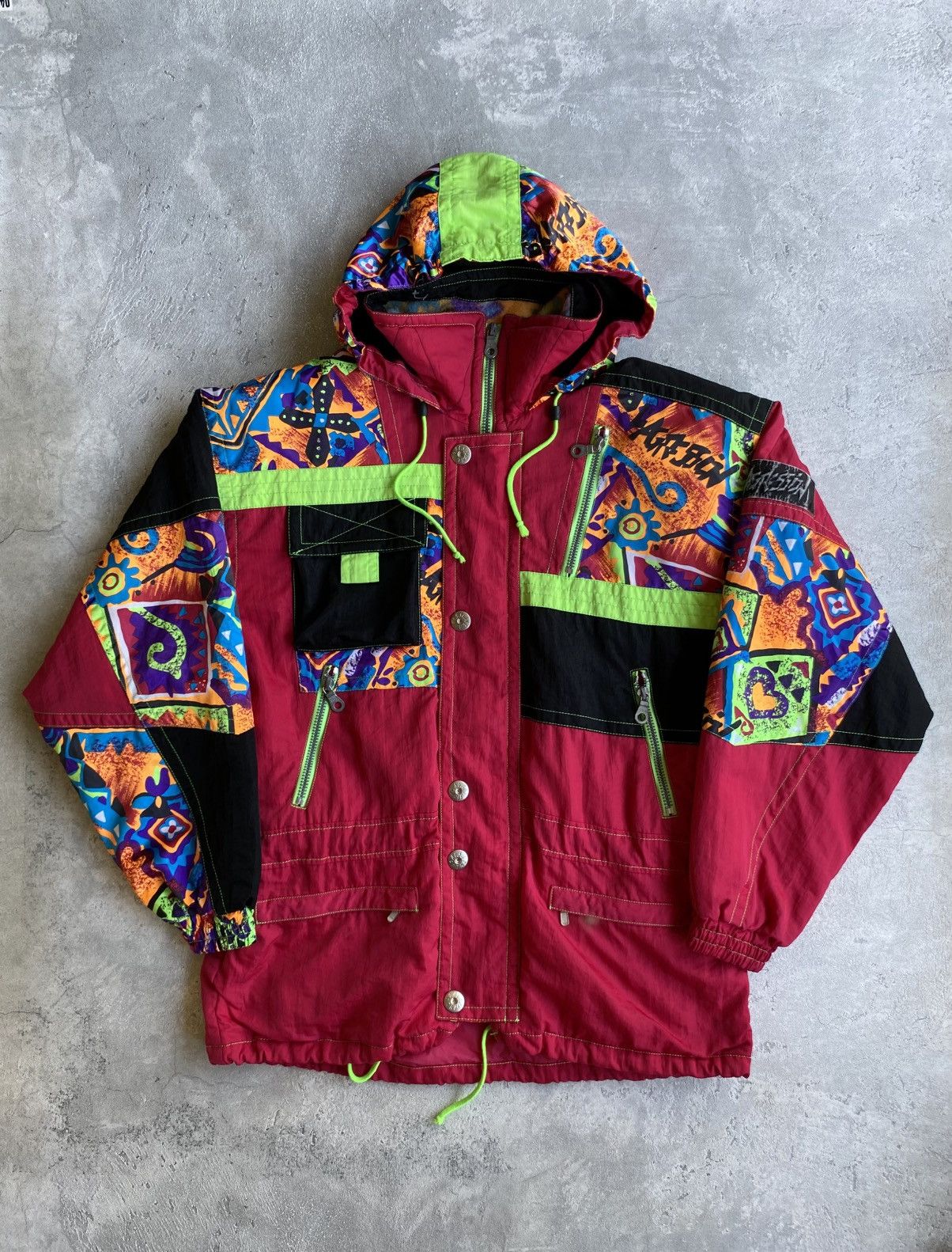 Vintage Vintage L’agression SKI Jacket Size US L / EU 52-54 / 3 - 1 Thumbnail