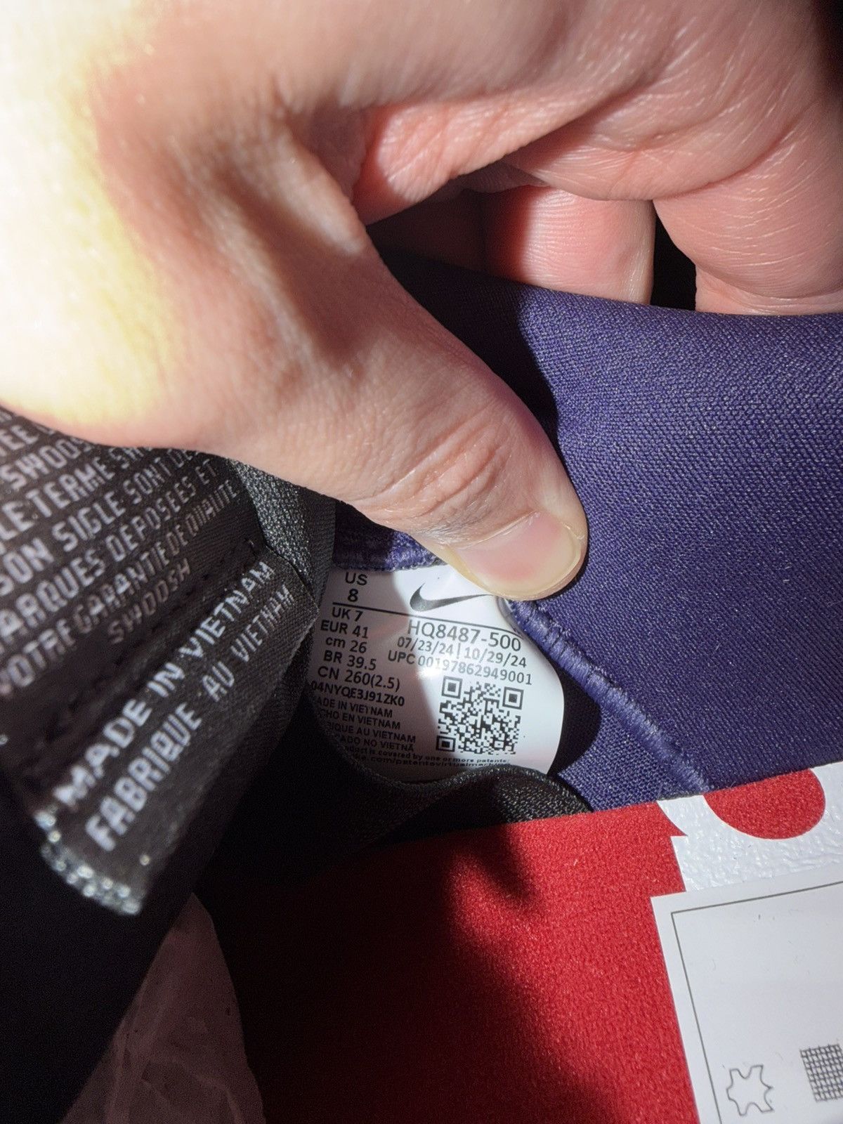 Nike × Supreme SUPREME NIKE LIMITED EU! Size US 8 / EU 41 - 18 Thumbnail