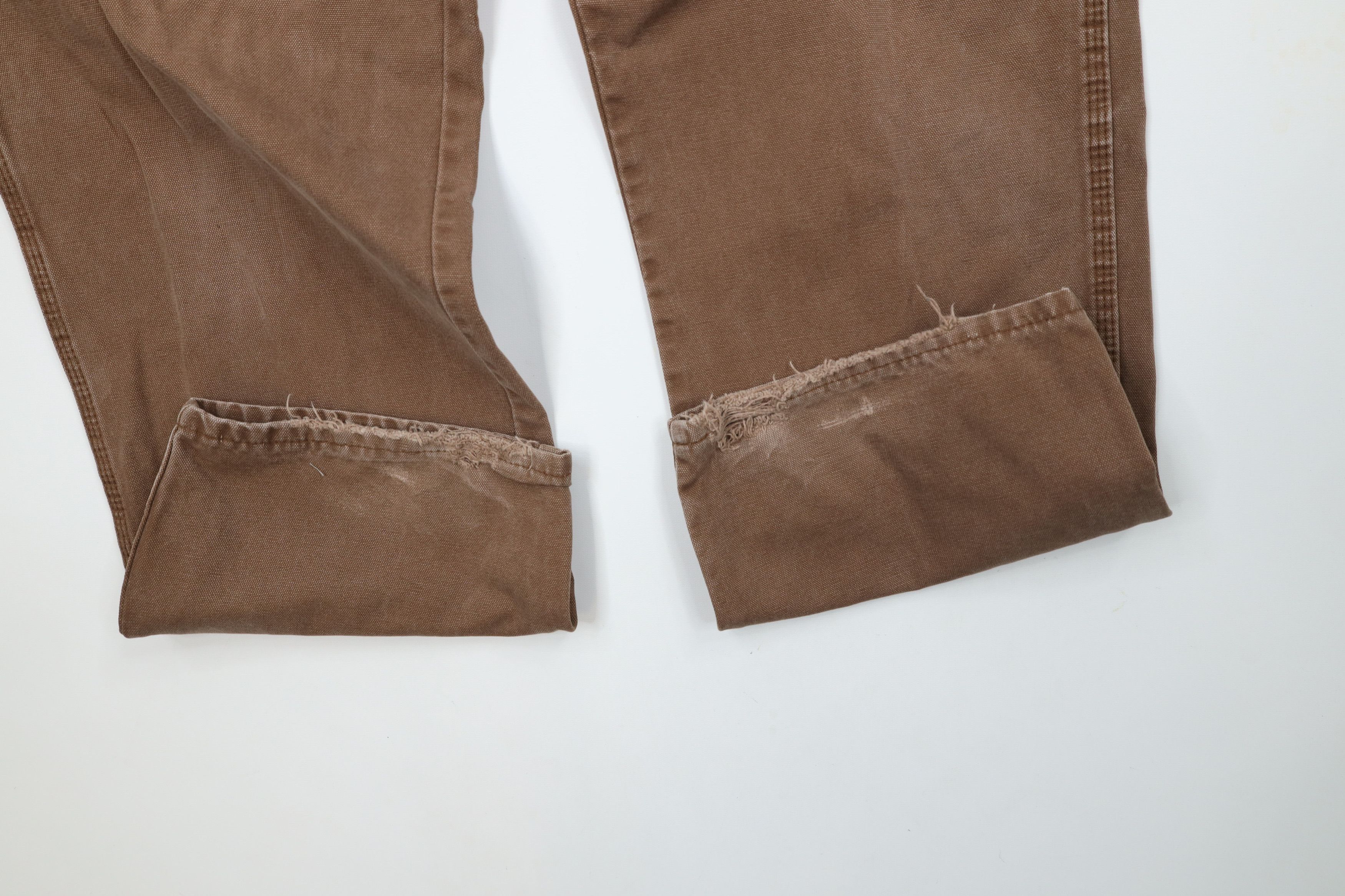 Dickies × Vintage Vintage Dickies Spell Out Canvas Wide Leg Dungaree Pants Size US 38 / EU 54 - 5 Thumbnail