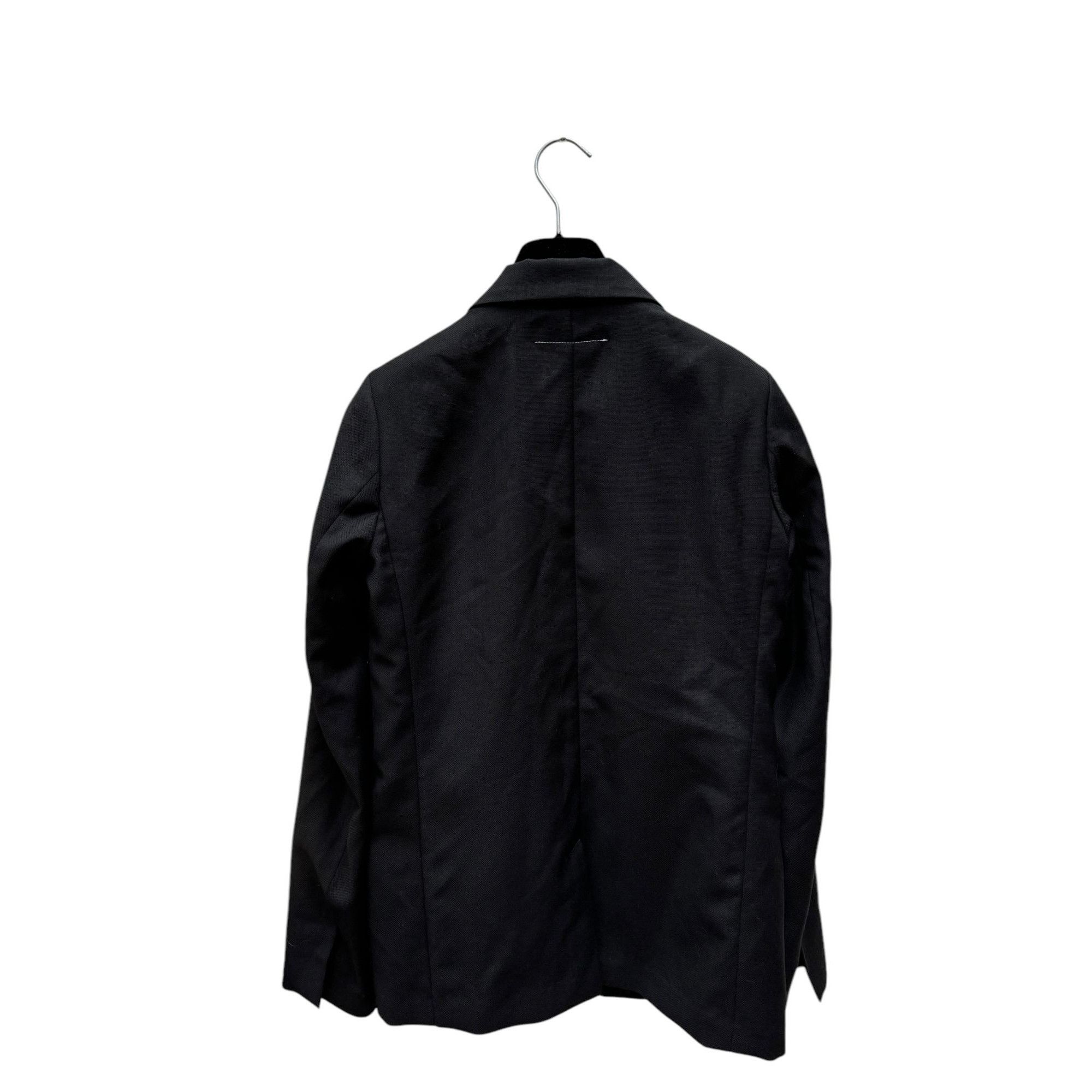 Maison Margiela SS 2014 Black Wool Blazer Jacket Size M / US 6-8 / IT 42-44 - 4 Thumbnail