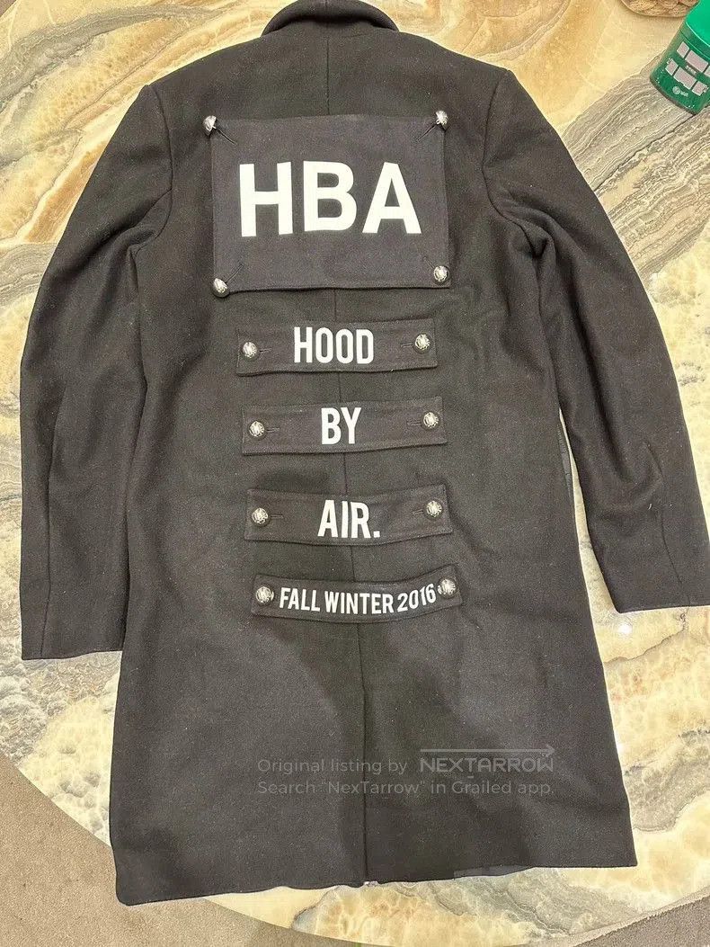 Hood By Air Hood By Air Wool Updated Moma Patch Coat. Size US M / EU 48-50 / 2 - 1 Thumbnail