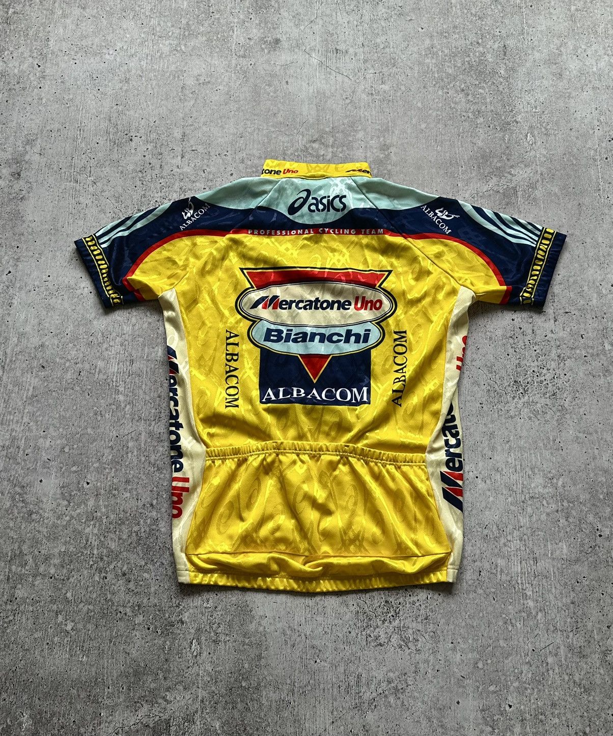 1999 Asics Bianchi Mercatone Uno Vintage Cycling Jersey