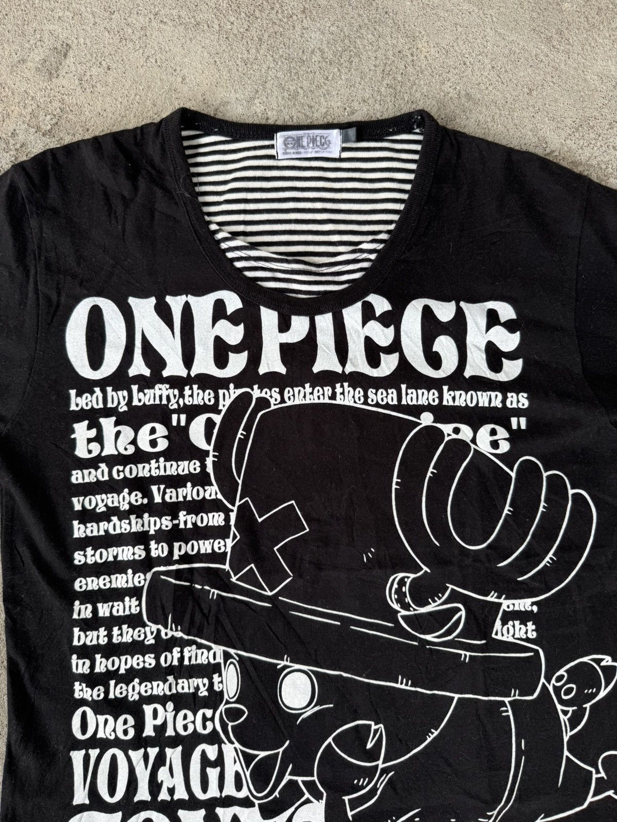 Japanese Brand ONE PIECE TONY CHOPPER DOUBLE LAYER T SHIRT Size US M / EU 48-50 / 2 - 2 Thumbnail