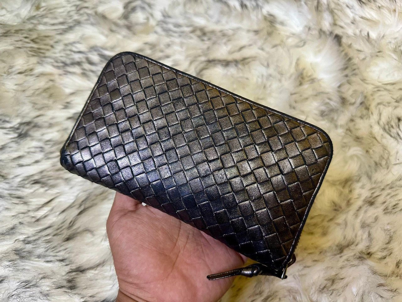 Bottega Veneta Authentic Bottega Veneta Intrecciato Zip Around Wallet Size ONE SIZE - 2 Thumbnail