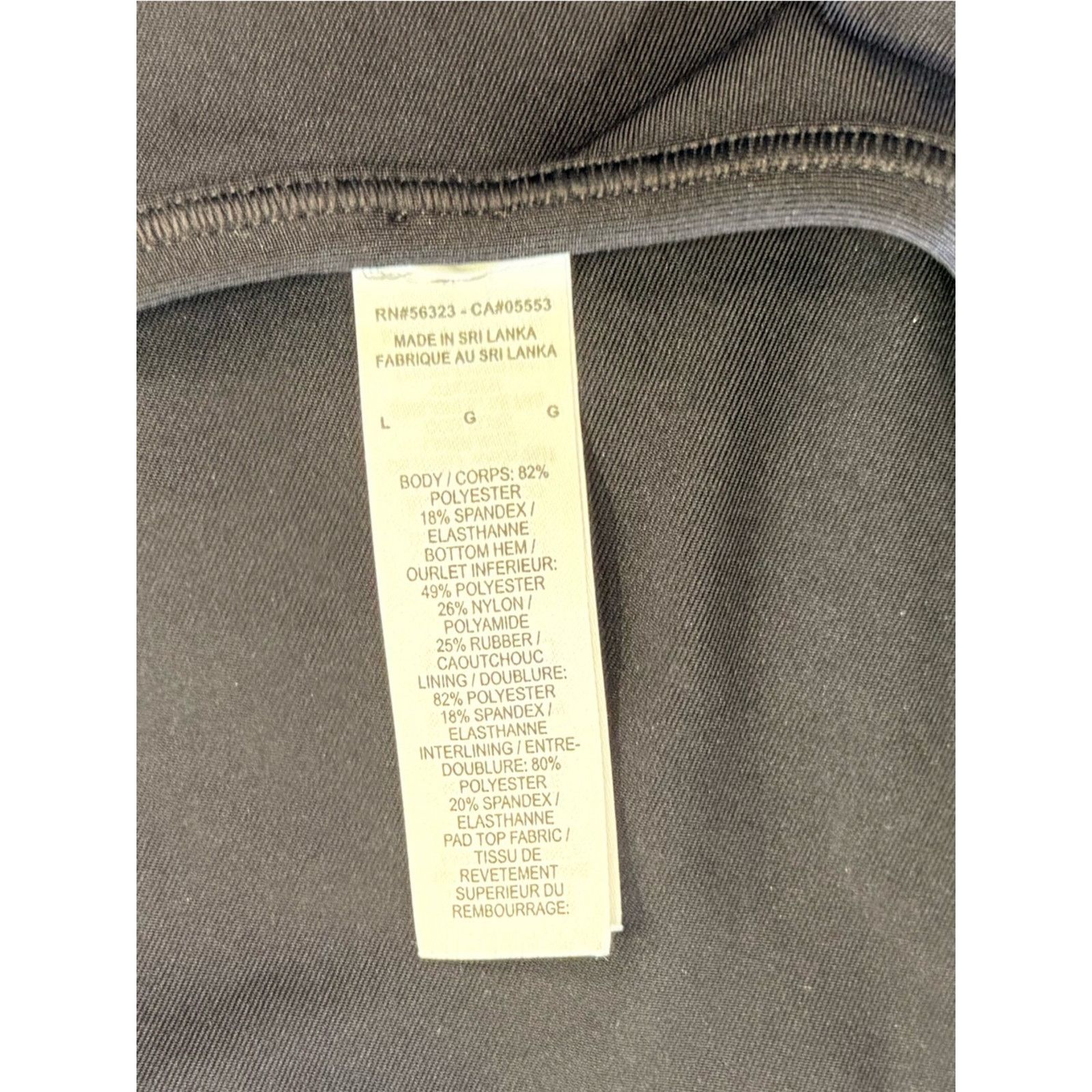 Nike Nike Black Racerback Athletic Tank Sports Bra Size L / US 10 / IT 46 - 5 Thumbnail