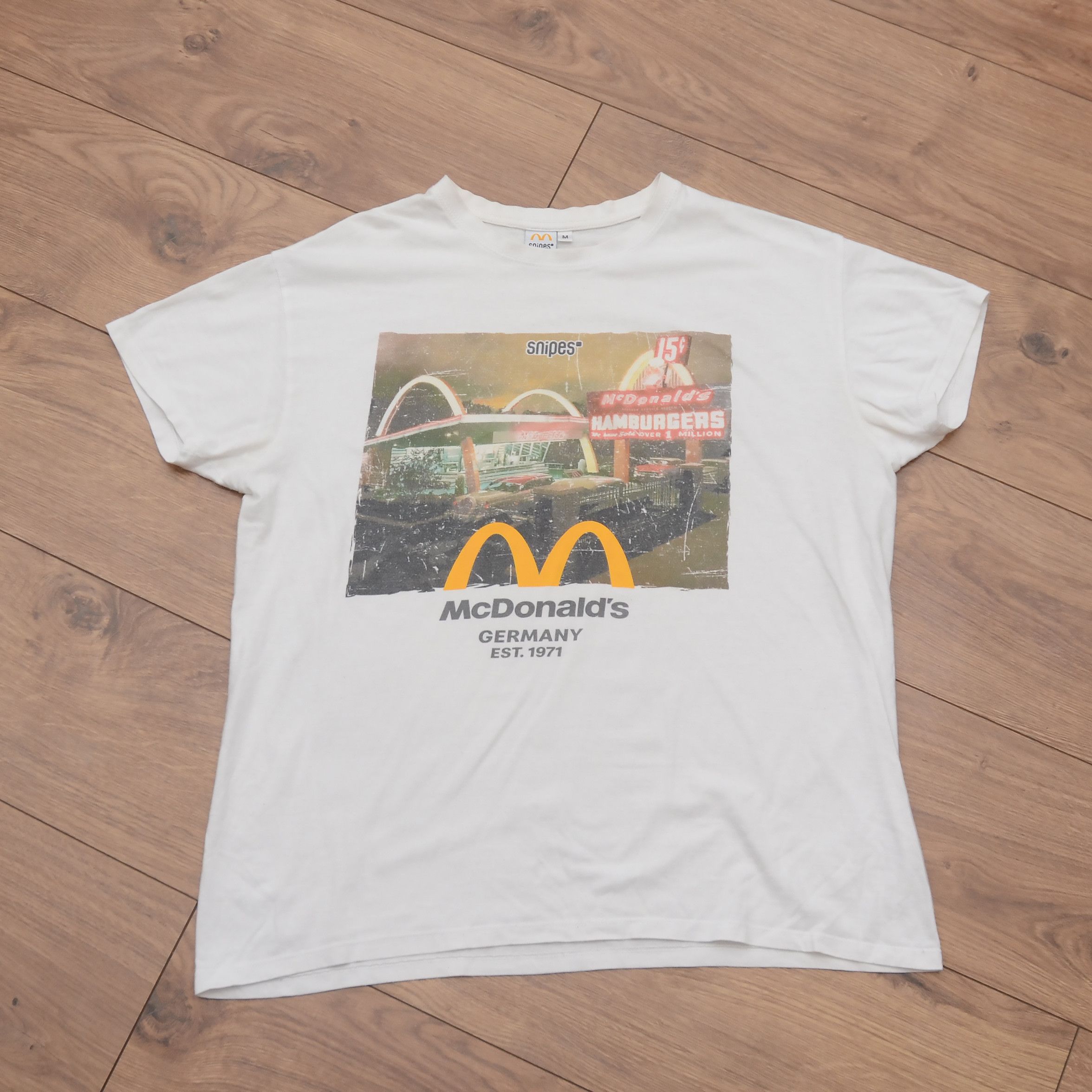 Snipes Snipes x McDonald’s Collab Limited Edition T-Shirt Size M Size US M / EU 48-50 / 2 - 9 Thumbnail