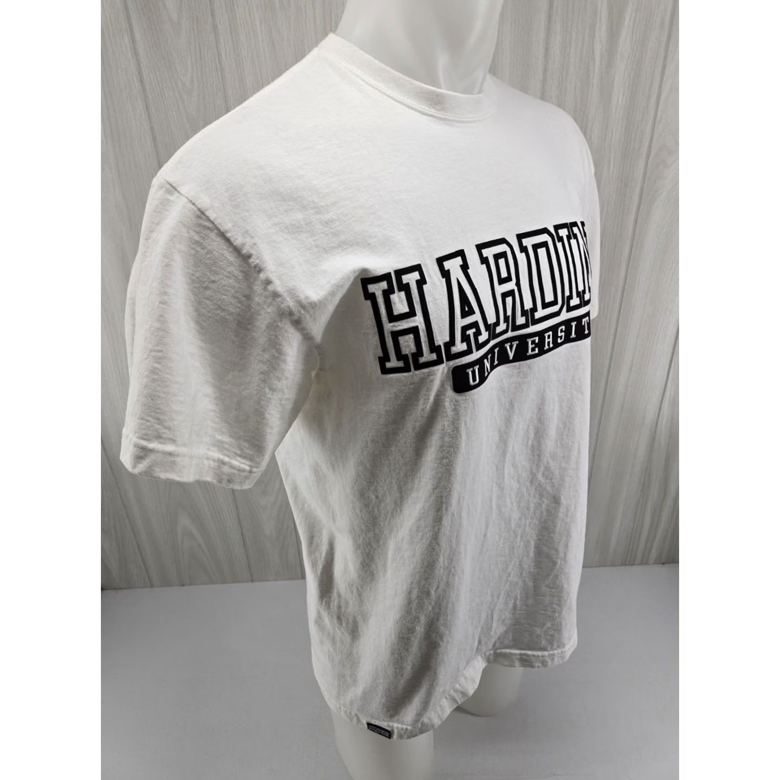 Jansport Harding University White T-Shirt Size Large Mens T-Shirt Cotton Crew Neck Short Sleeve Size US L / EU 52-54 / 3 - 7 Thumbnail