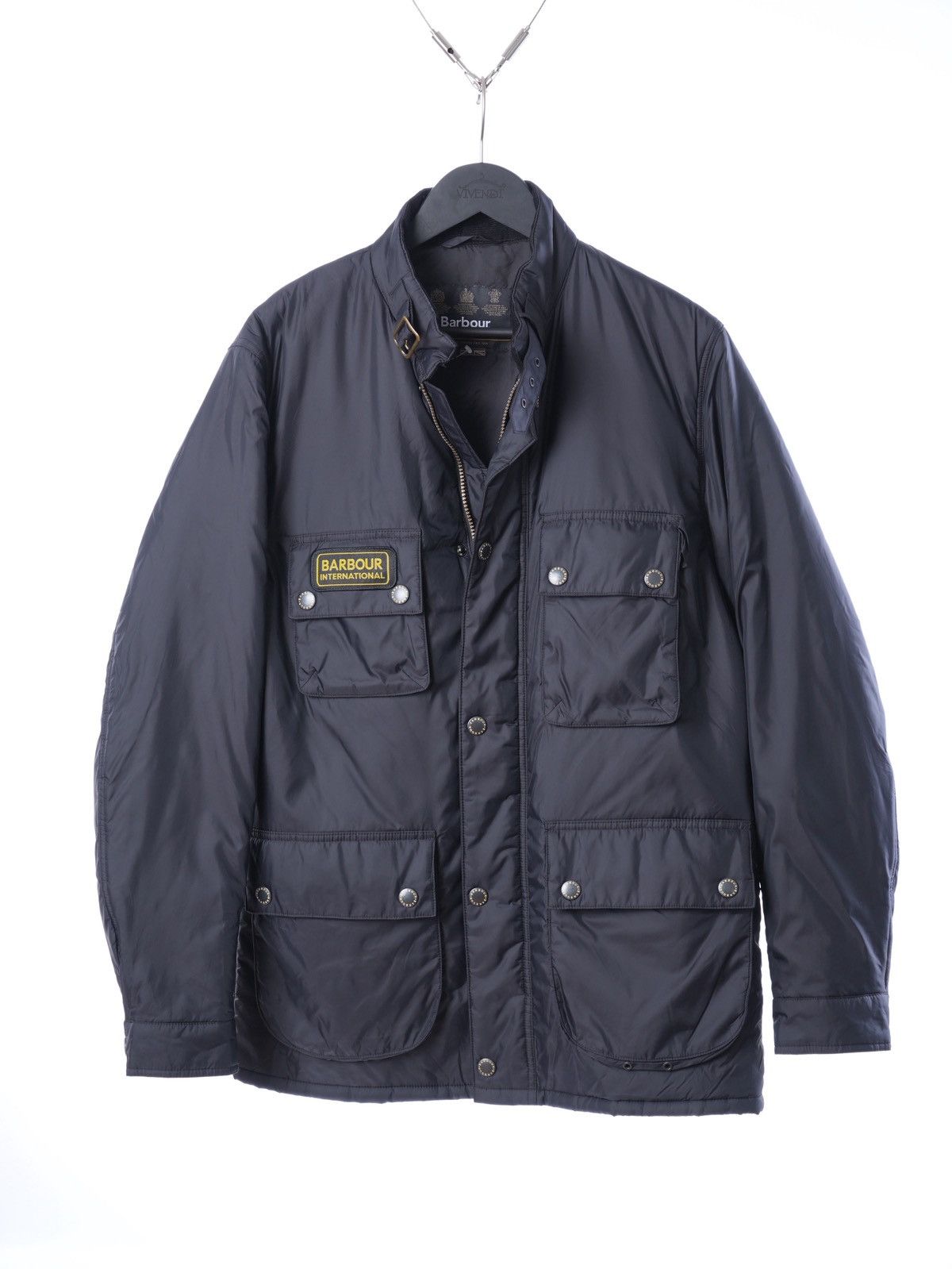 Barbour Barbour International Padded Biker Jacket L Size US L / EU 52-54 / 3 - 1 Thumbnail