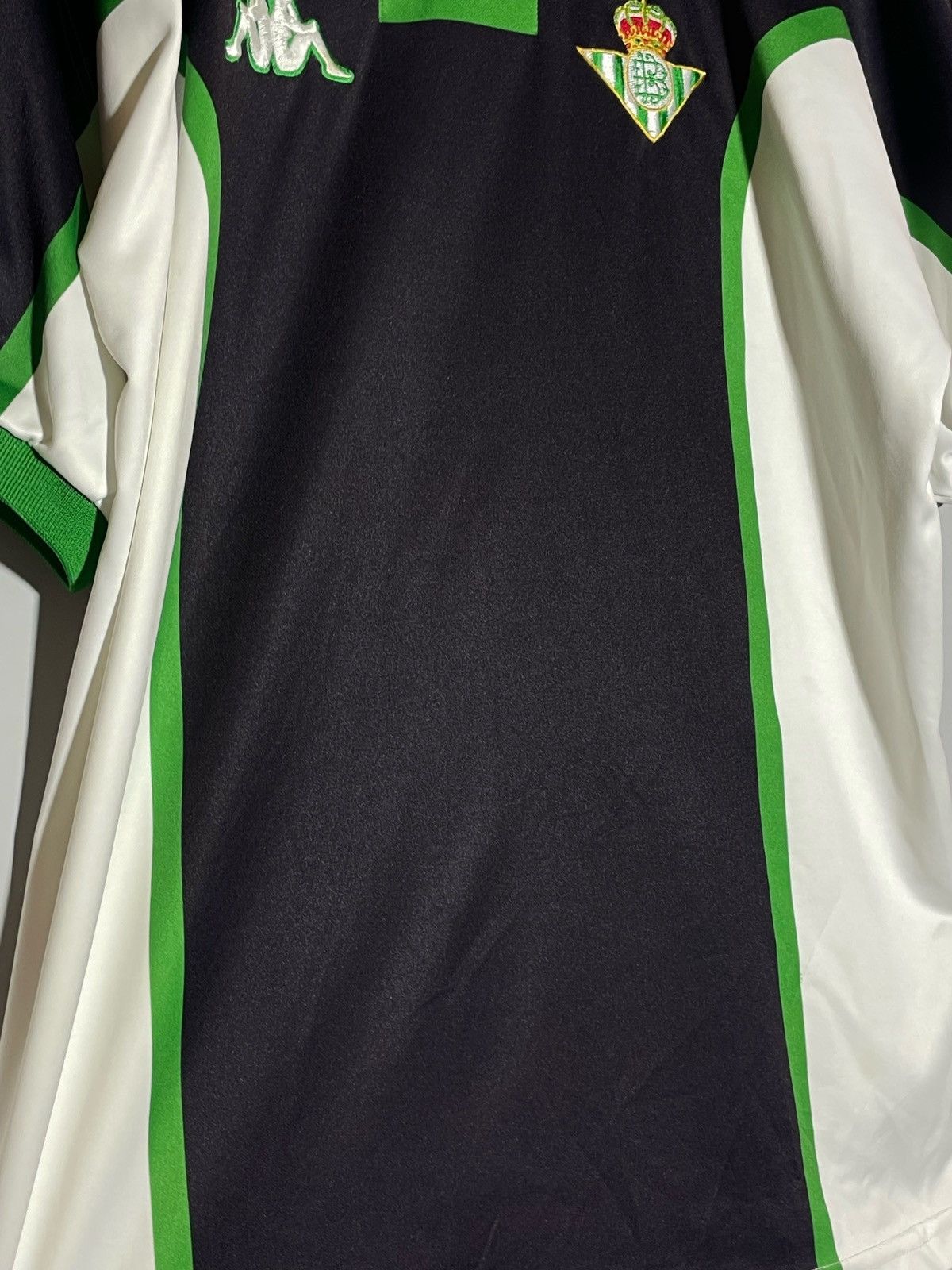 Kappa × Vintage Real Betis Kappa 1998/99 Vintage Away Y2k Football Shirt Size US L / EU 52-54 / 3 - 9 Thumbnail