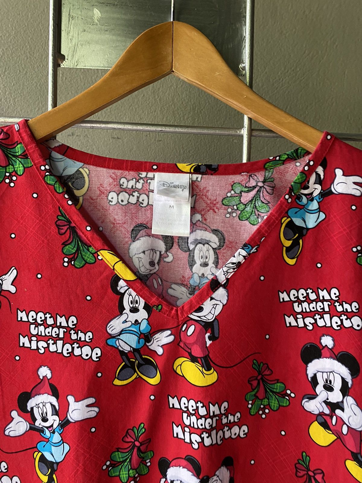 Mickey Mouse Mickey Mouse vintage v neck blouse Size ONE SIZE - 16 Thumbnail
