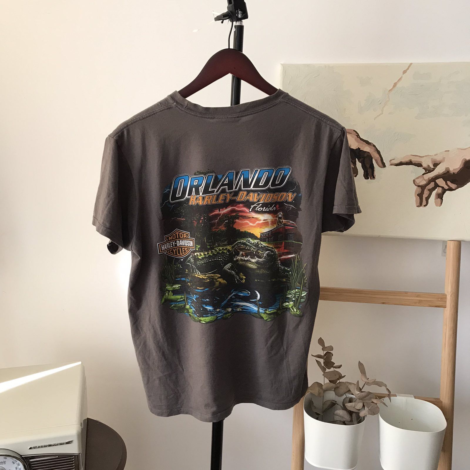 Harley Davidson Vintage Harley Davidson Orlando Florida T shirt Size US M / EU 48-50 / 2 - 2 Thumbnail