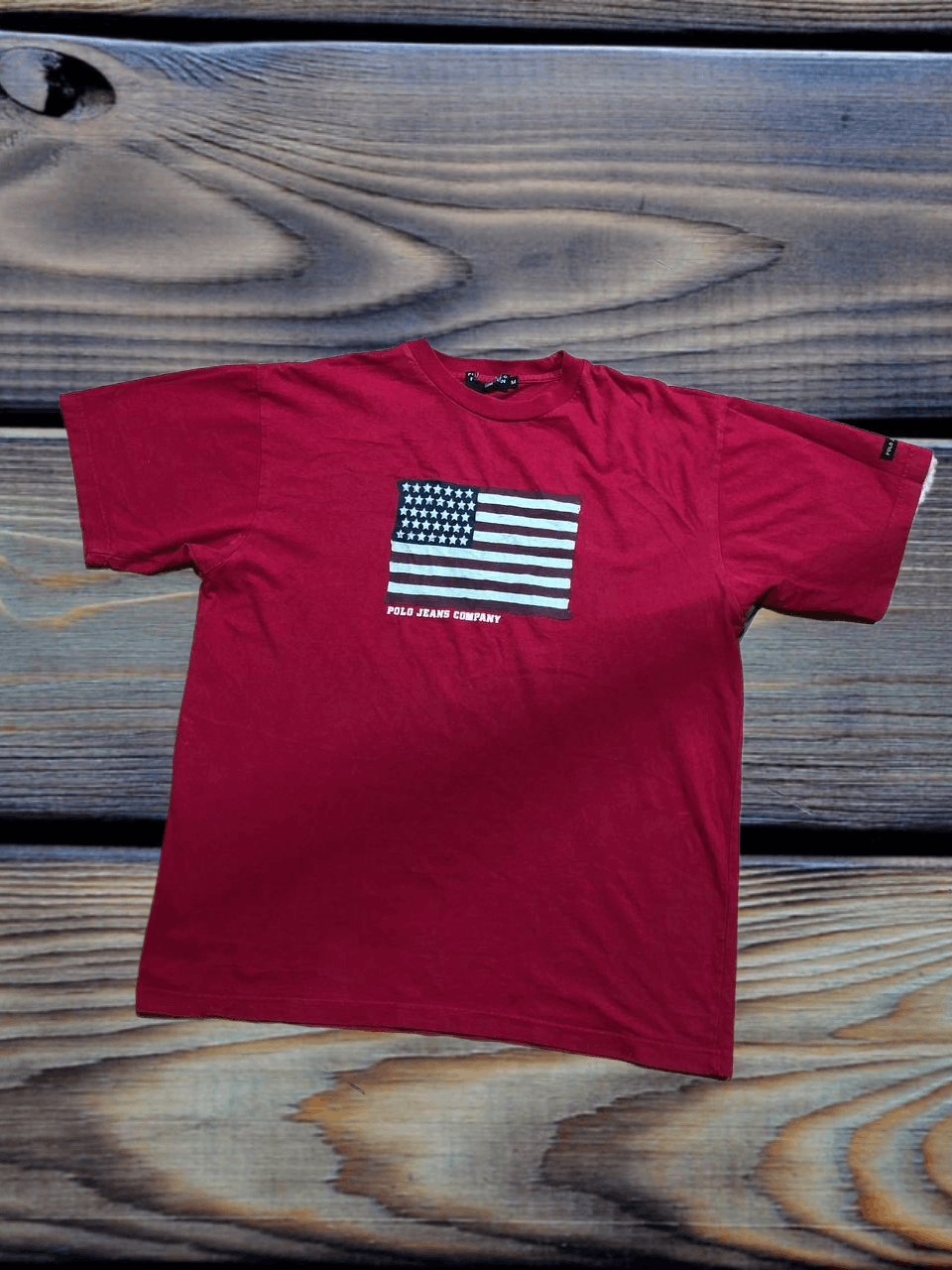 Polo Ralph Lauren Polo Jeans Ralph Lauren American Flag Short Sleeve Tee Size US M / EU 48-50 / 2 - 1 Thumbnail