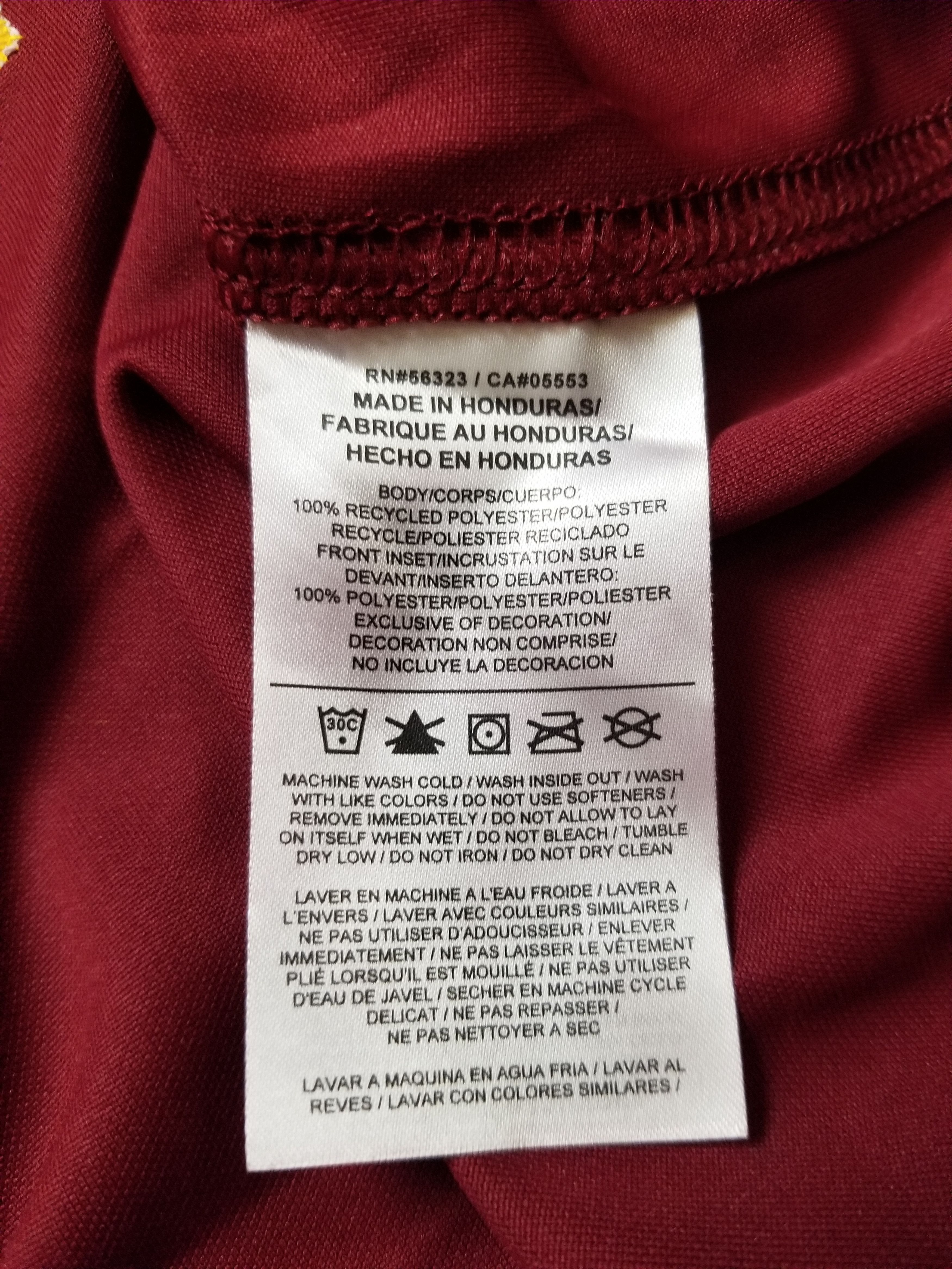 Nike Norman #24 Washington Redskins Authentic Limited Sewn Jersey Size US L / EU 52-54 / 3 - 21 Thumbnail