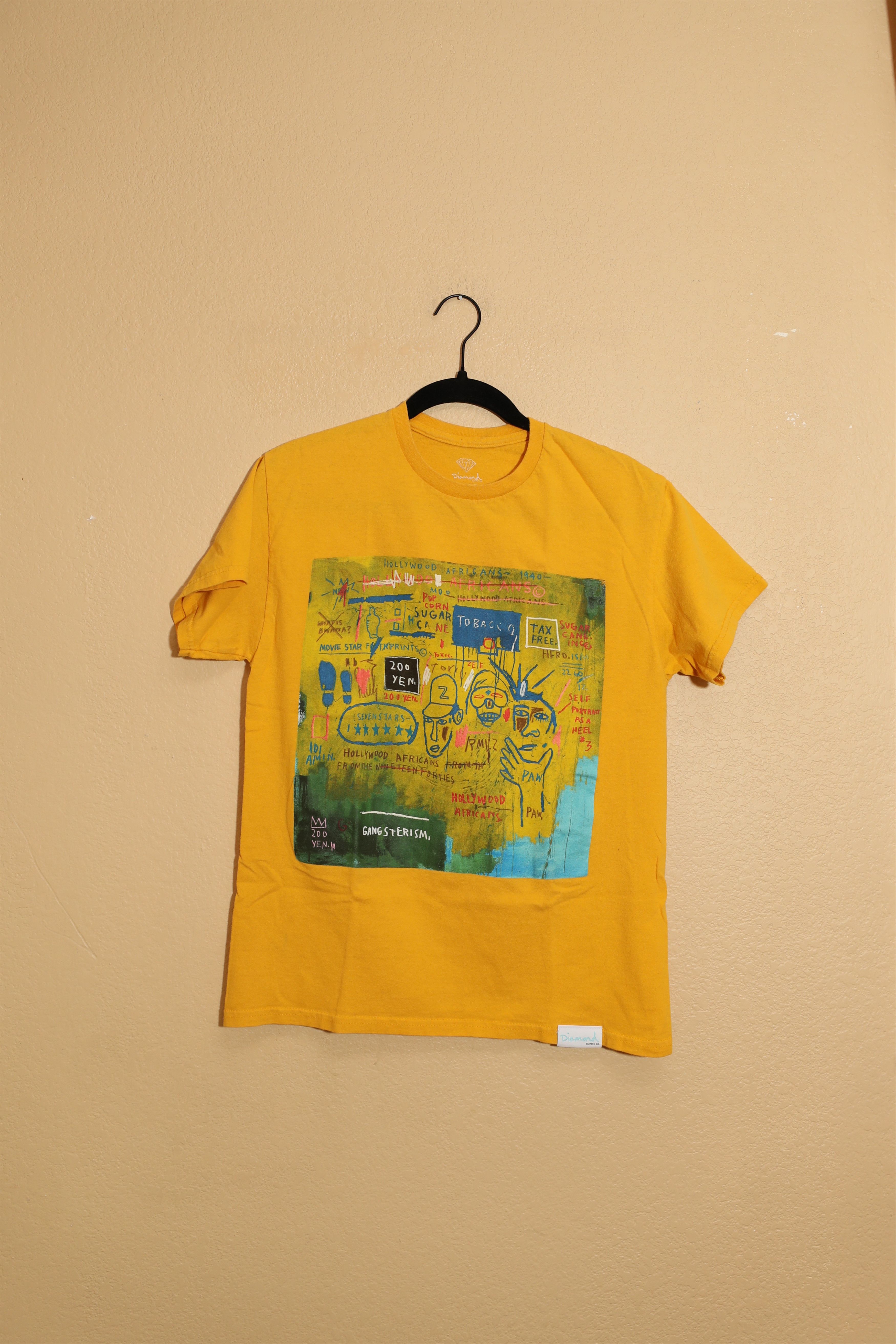 Diamond Supply Co. × Jean-Michel Basquiat Diamond Supply Co X Basquiat - Hollywood Africans Tee (M) Size US M / EU 48-50 / 2 - 1 Thumbnail