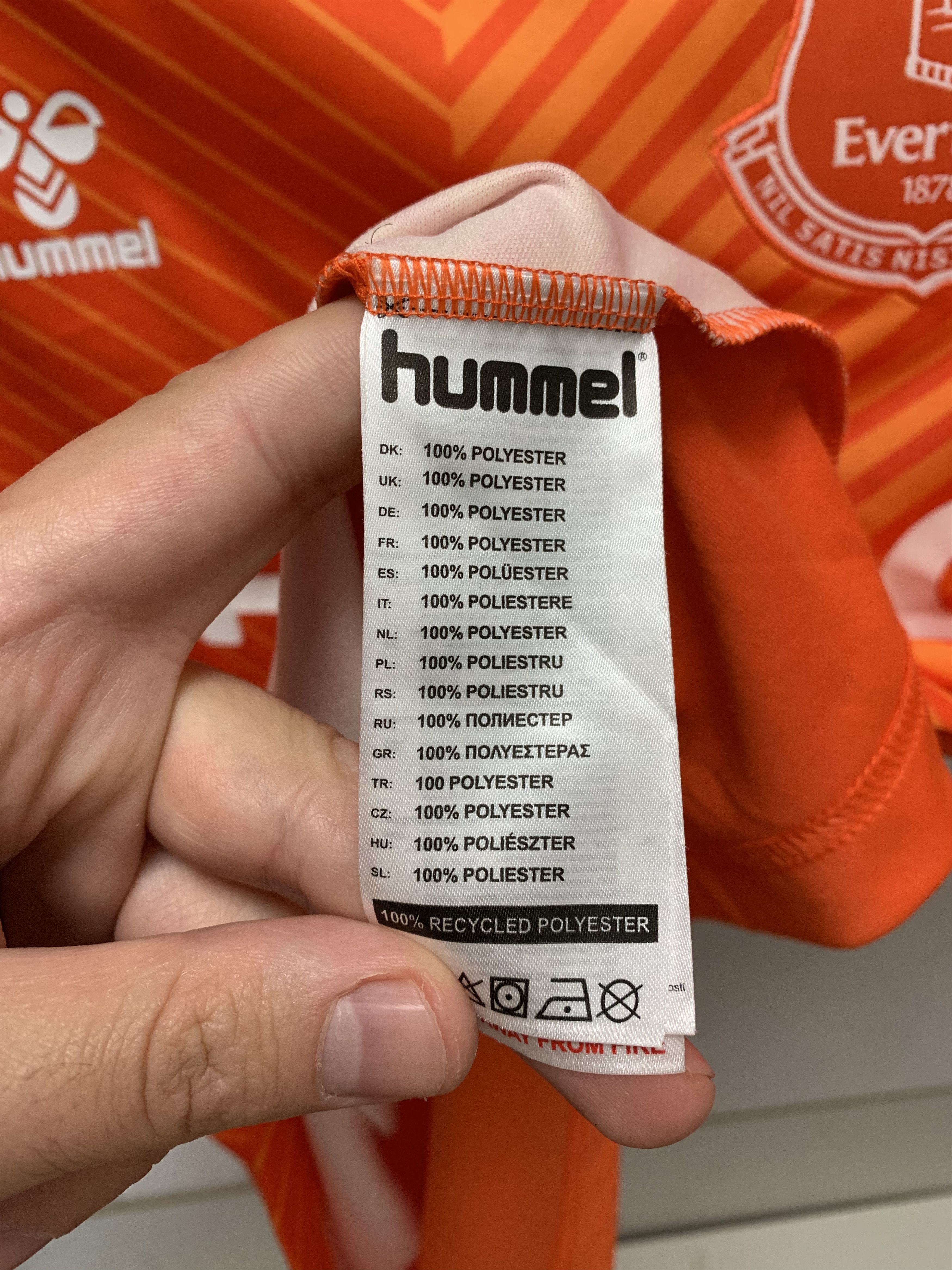 Hummel Everton hummel soccer jersey CAZ00 orange Rooney S Size US S / EU 44-46 / 1 - 6 Thumbnail