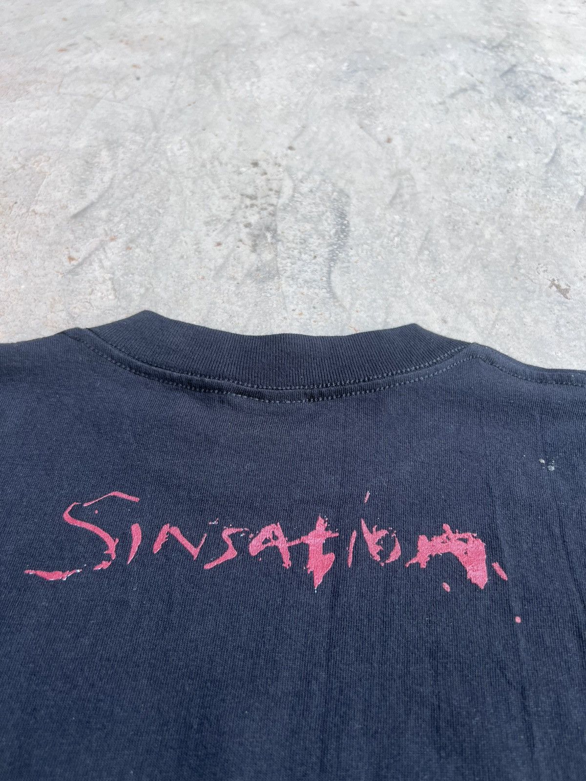 Band Tees Vintage 90s PIG Sinsation Album by Raymond Watts band Tee Size US M / EU 48-50 / 2 - 8 Thumbnail