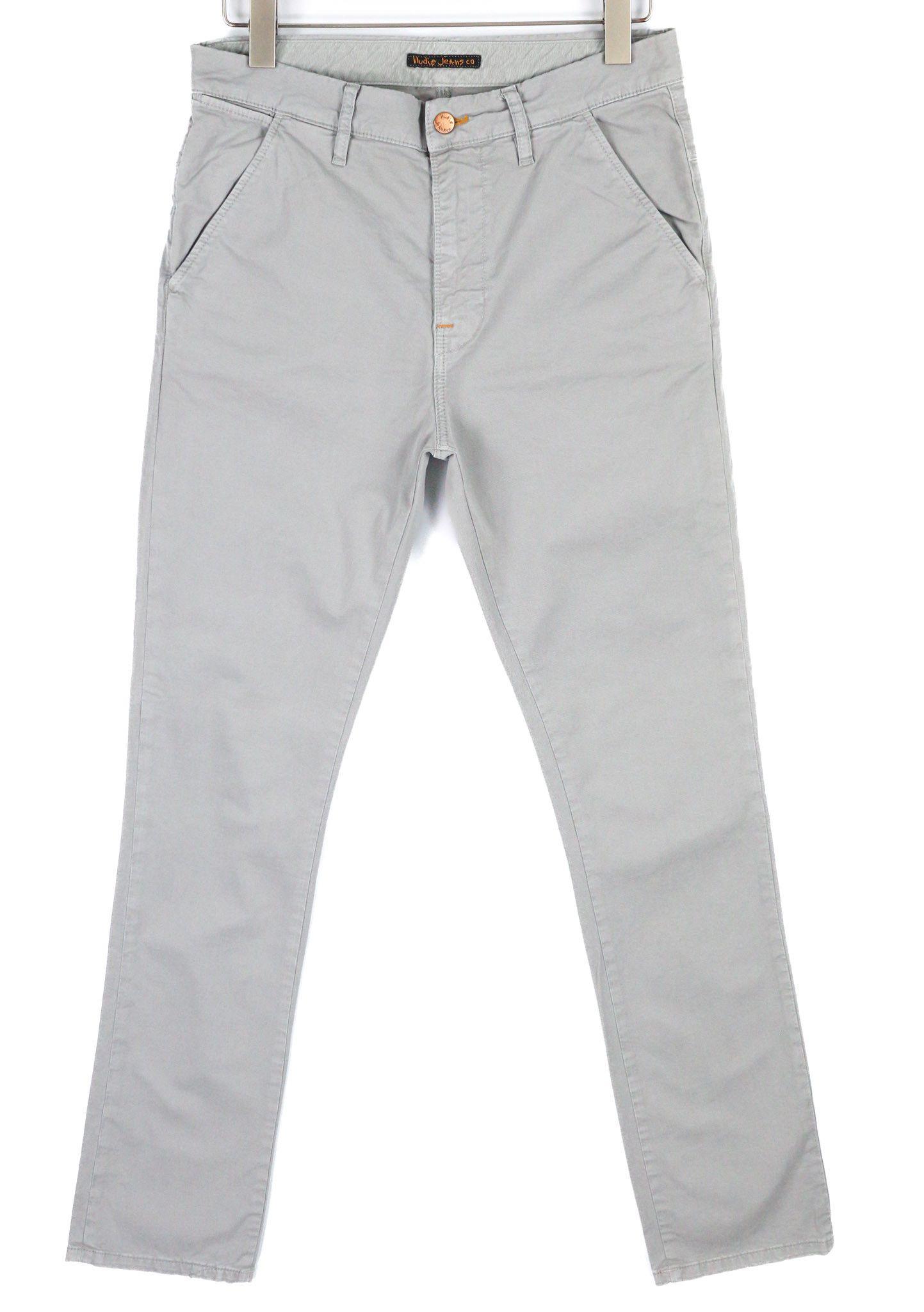 Nudie Jeans KHAKI SLIM W31/L32 Paloma Dust Organic Chino 82653 Size US 31 - 1 Thumbnail