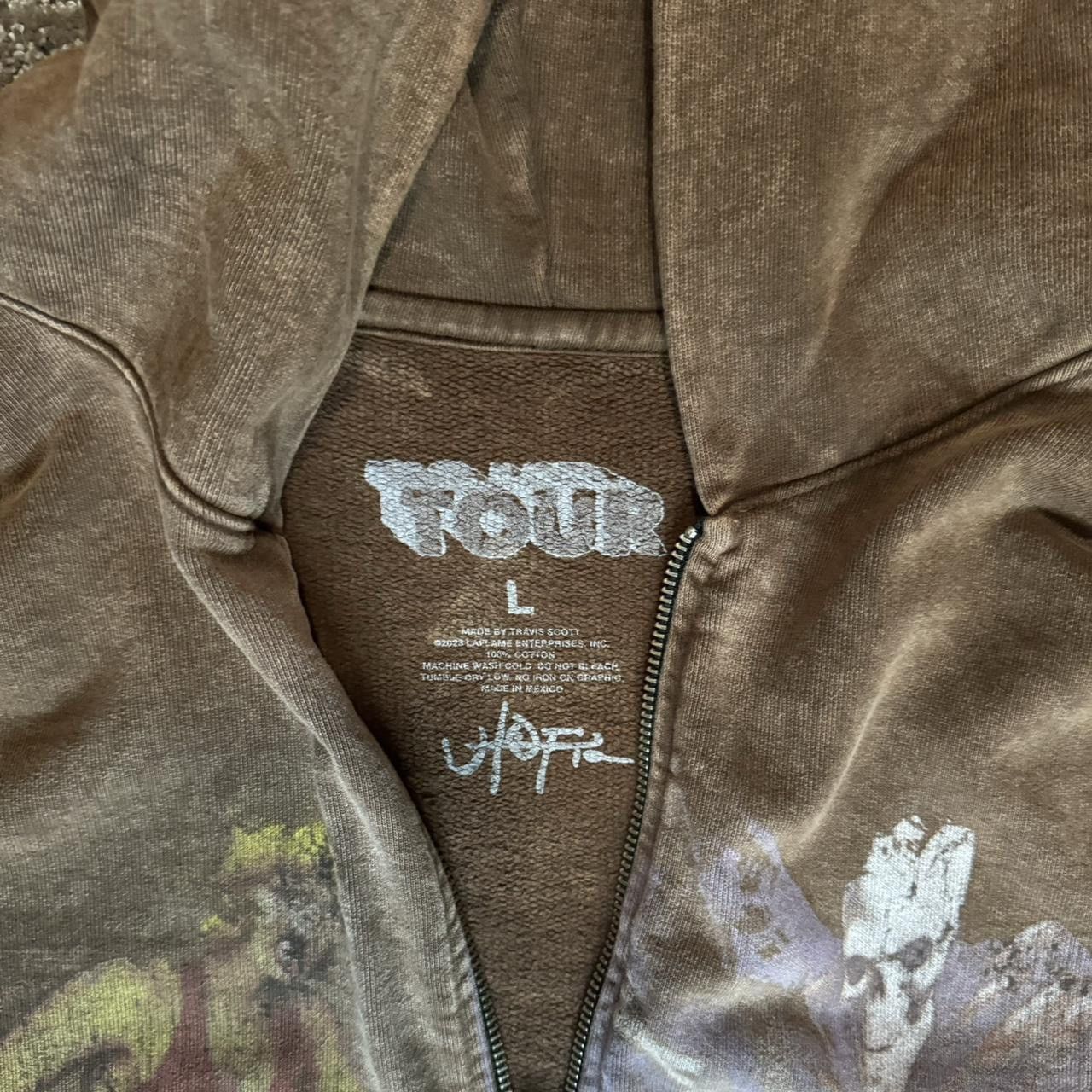 Travis Scott Travis Scott Circus Maximus Utopia Zip Up Hoodie size 