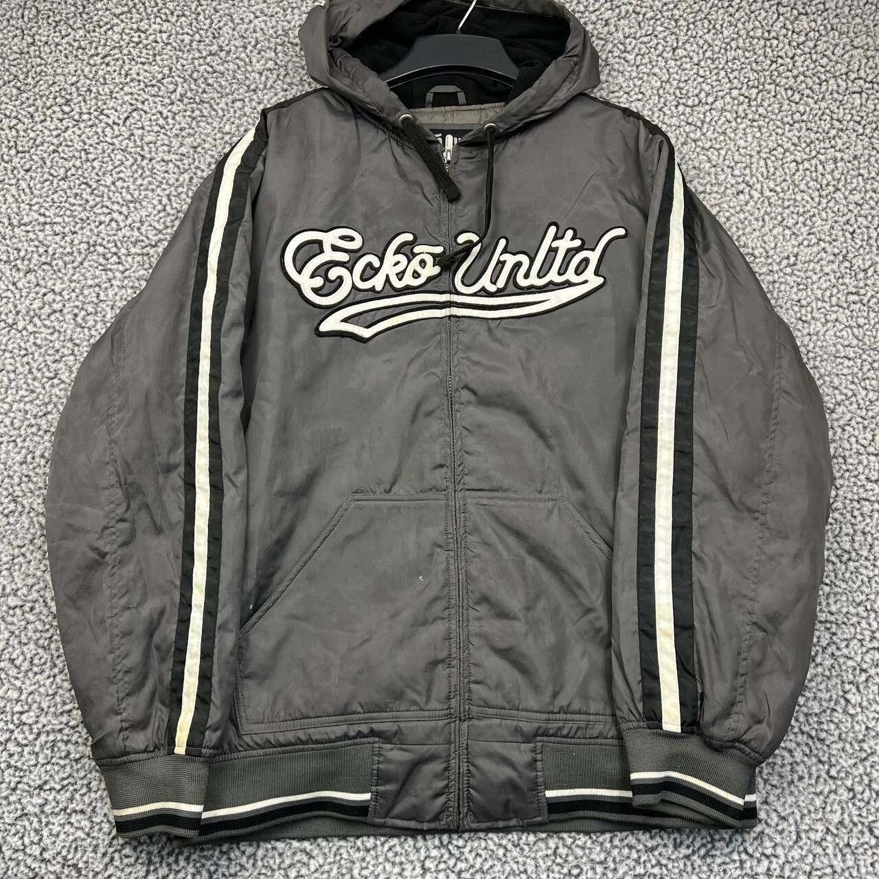 Ecko Unltd. × Vintage Ecko Unltd. Jacket Men Full Zip Hooded Long Sleeves Pocket L Size US L / EU 52-54 / 3 - 1 Thumbnail