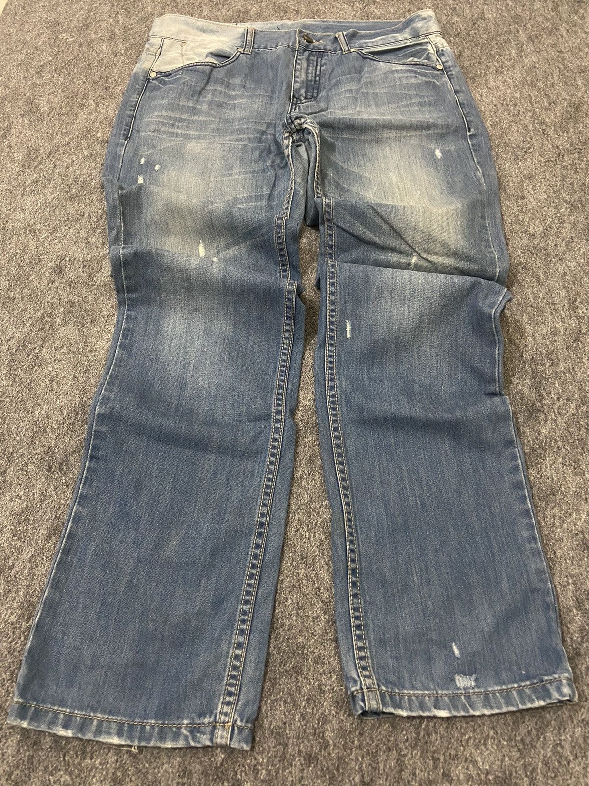 Levi's Vintage Clothing Levi’s denim pants 522 desetresed vintage Size US 34 / EU 50 - 7 Thumbnail
