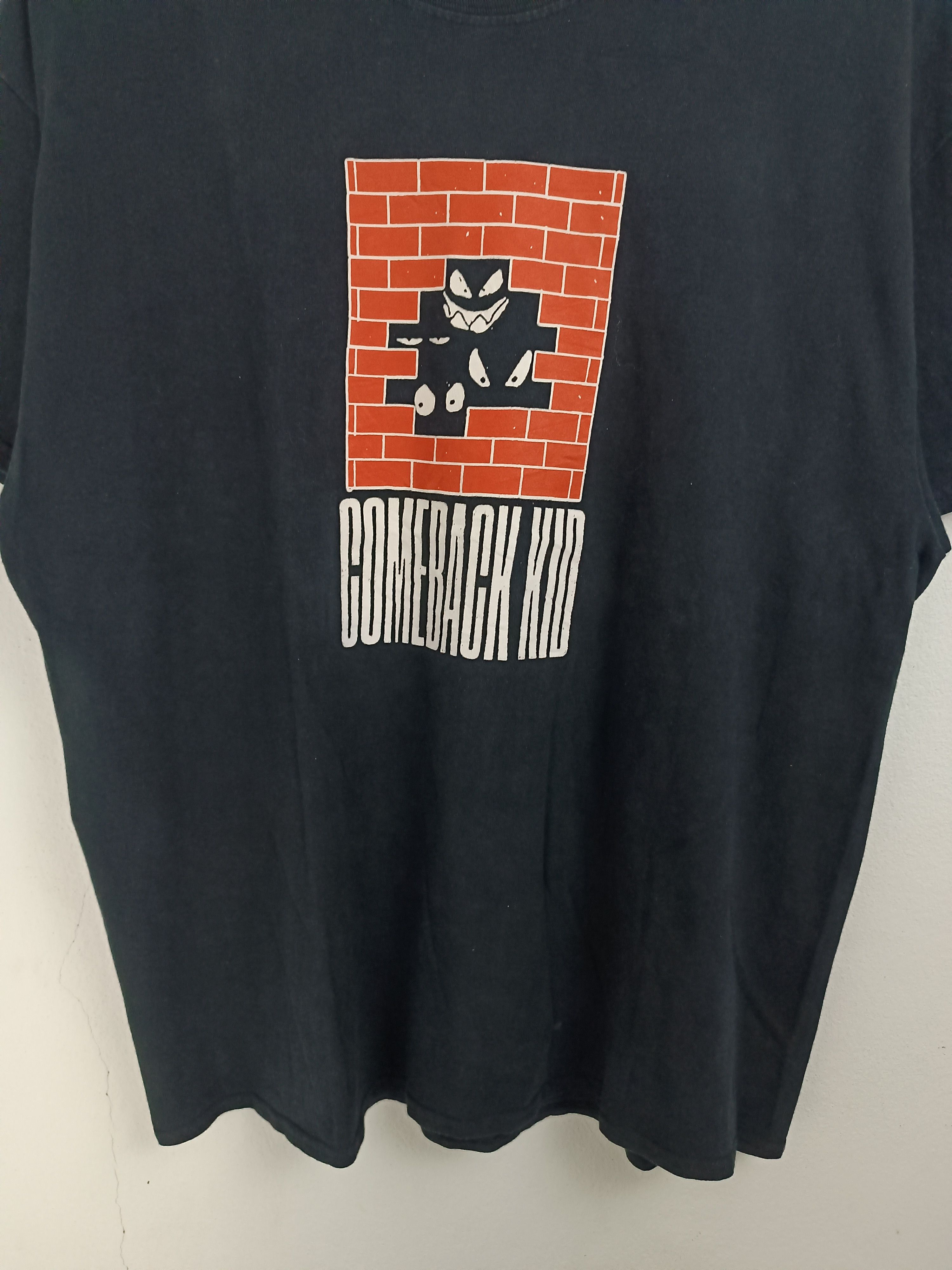 Band Tees VINTAGE COMEBACK KID HARDCORE CN TEE crisis terror xibalba Size US XL / EU 56 / 4 - 7 Thumbnail