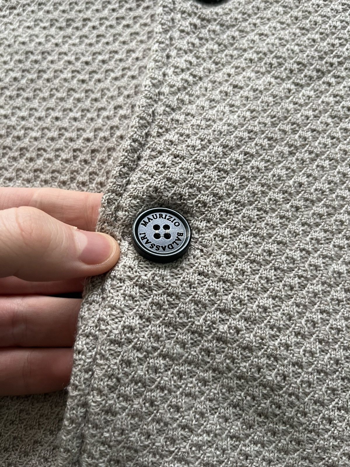 Maurizio Baldassari Maurizio Baldassari Brera Knit Wool Cardigan Sweater Blazer Size US M / EU 48-50 / 2 - 4 Thumbnail