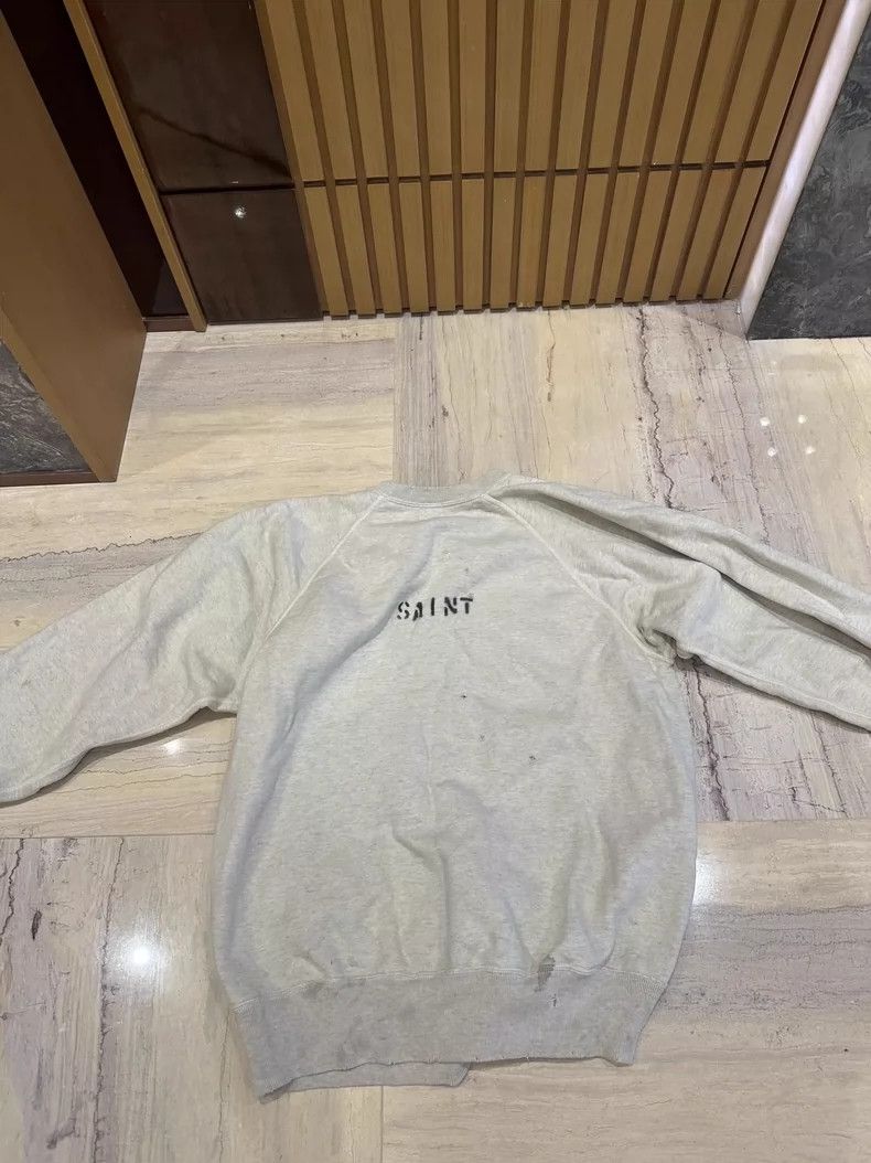 Saint Michael Saint Michael Frankenstein washed it to make it old hoodie Size US L / EU 52-54 / 3 - 5 Thumbnail