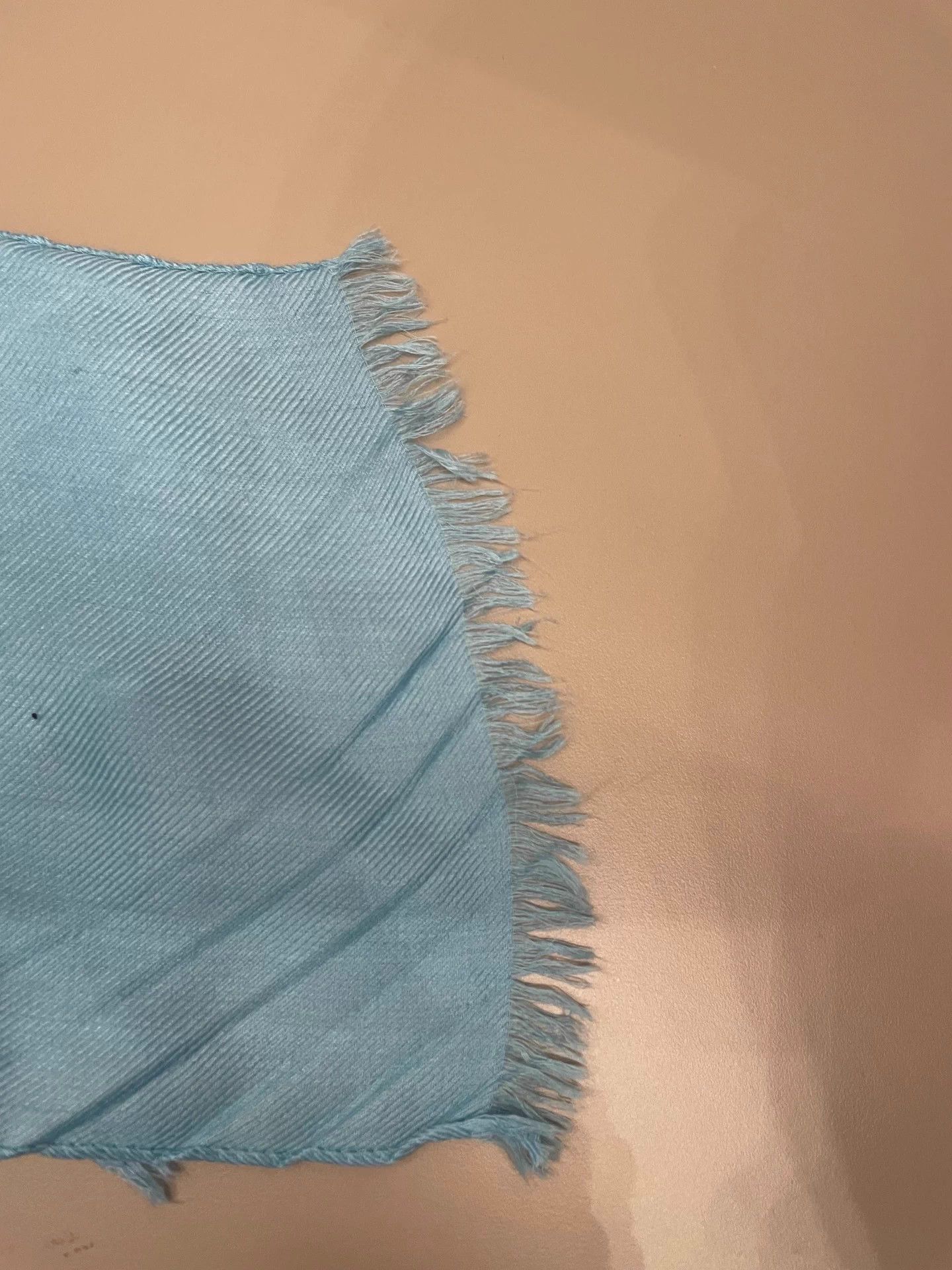 Loro Piana Loro Piana LP blue cashmere silk scarf 100×22 Size ONE SIZE - 3 Thumbnail