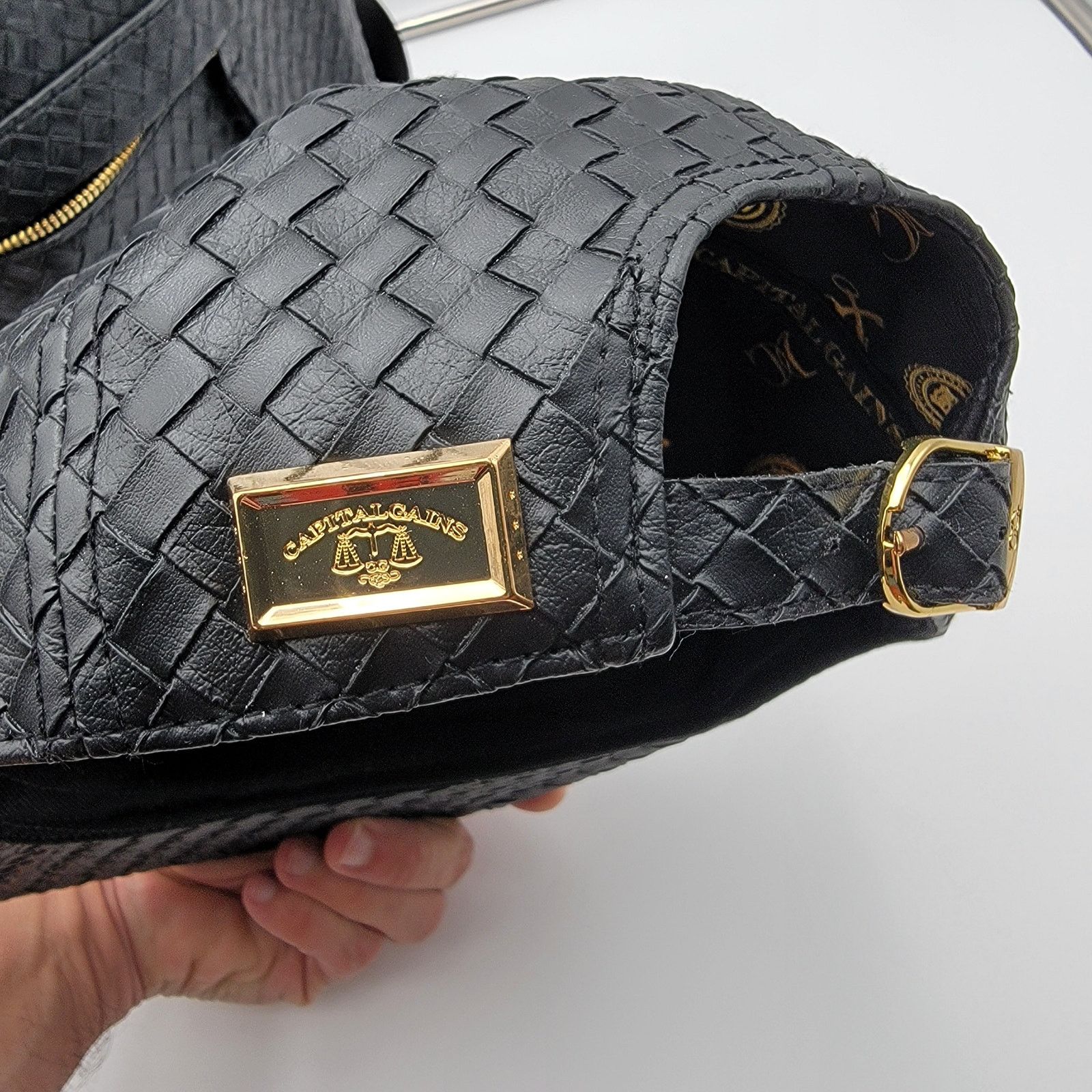 Kapital Capital Gains Backpack and Strapback Ballcap Bundle Black Size ONE SIZE - 13 Thumbnail