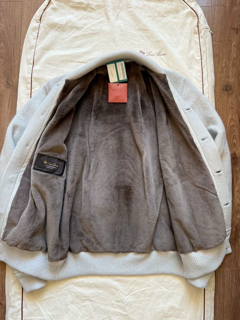 Loro Piana Loro Piana Babycashmere Pilot Jacket- Size US XL / EU 56 / 4 - 4 Thumbnail