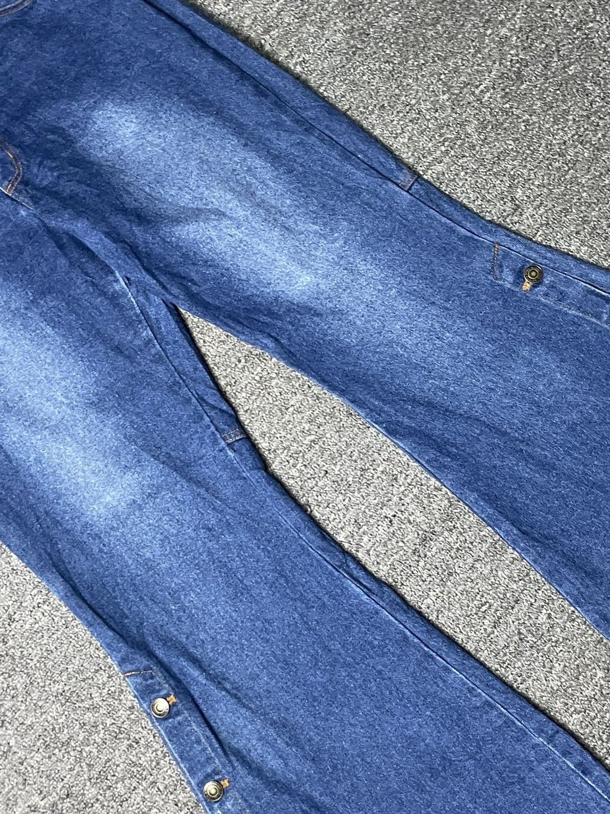 Japanese Brand × Vintage Japanese Brand Bootcut Snap Button Jeans (83) Size 30" / US 8 / IT 44 - 4 Thumbnail