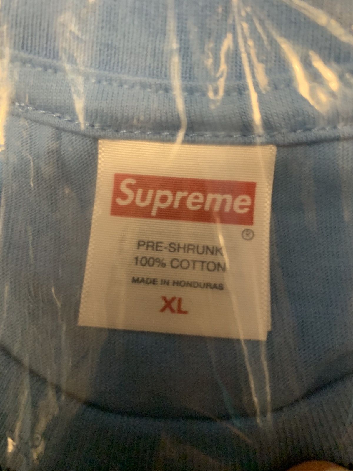 Supreme Supreme Smoke Tee (FW24) Bright Blue Size US XL / EU 56 / 4 - 5 Thumbnail