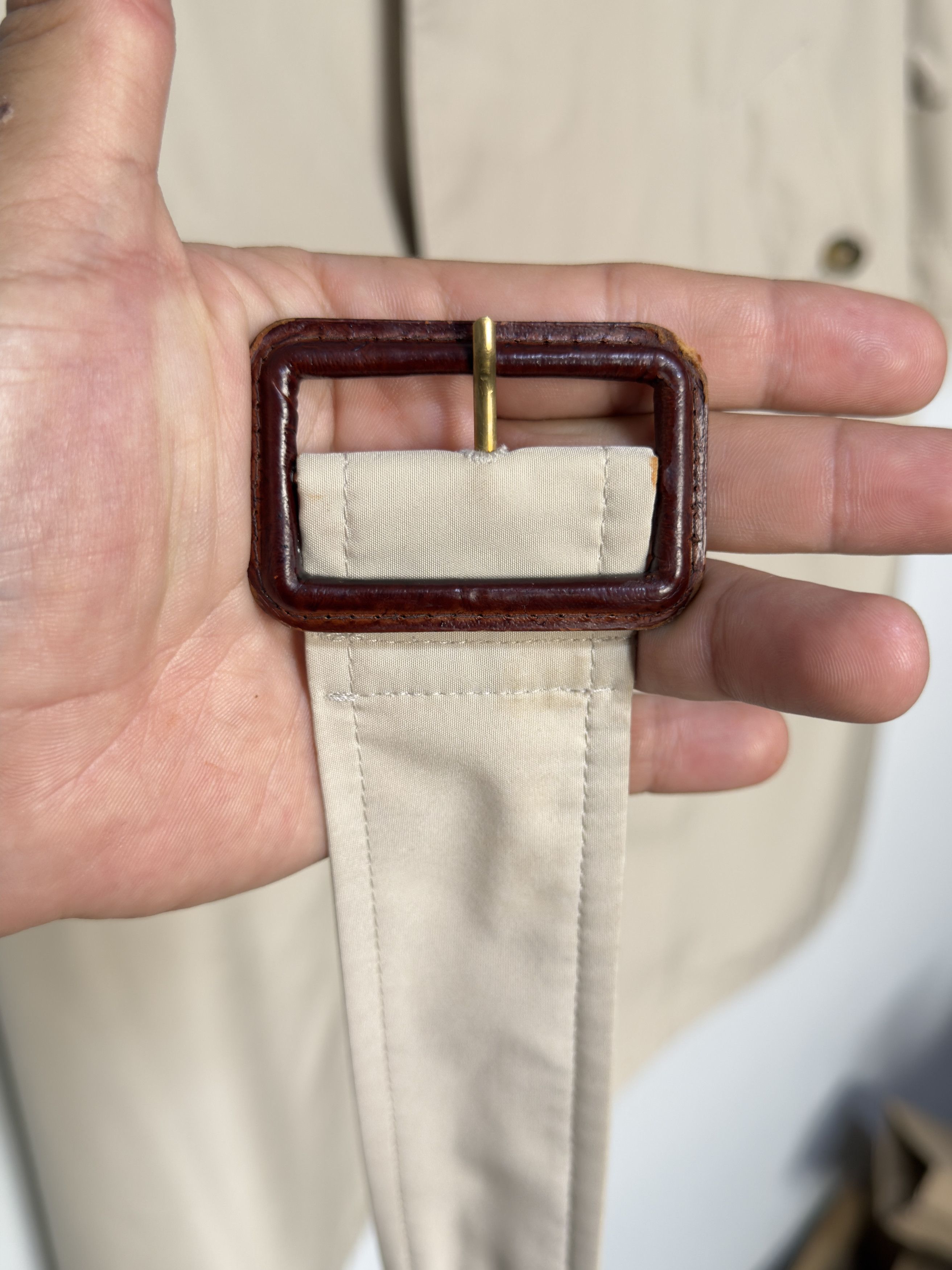 Burberry New🔥 burberry trench beige single breasted novacheck 52it Size US L / EU 52-54 / 3 - 8 Thumbnail