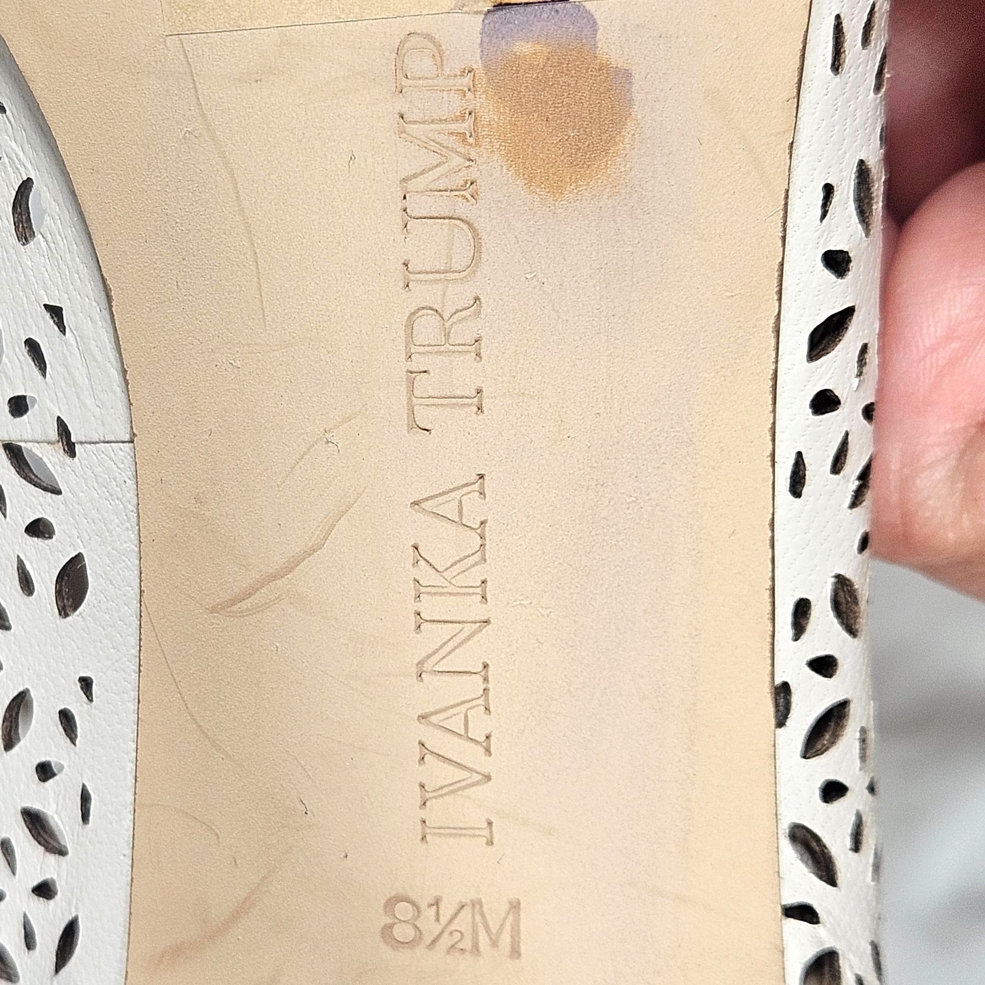 Other Ivanka Trump Comfy Women Ivory Leather High Heel 9M Size US 9 / IT 39 - 7 Thumbnail