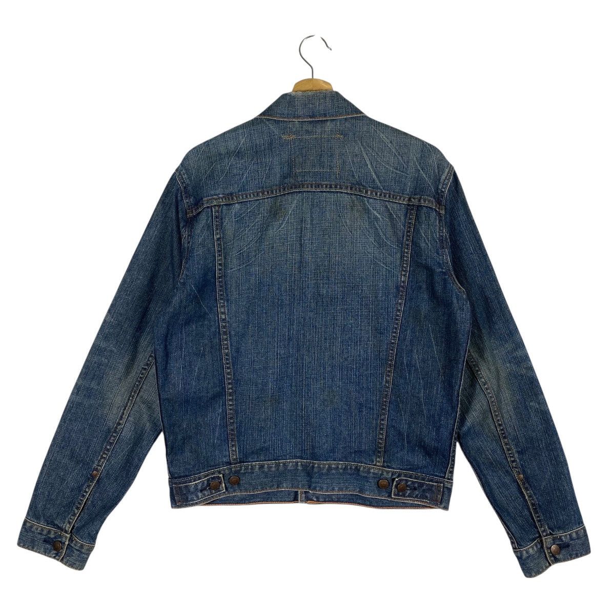 Levi's Levi's Slim Trucker Denim Jacket Medium Size Red Tab Jeans Size US M / EU 48-50 / 2 - 9 Thumbnail