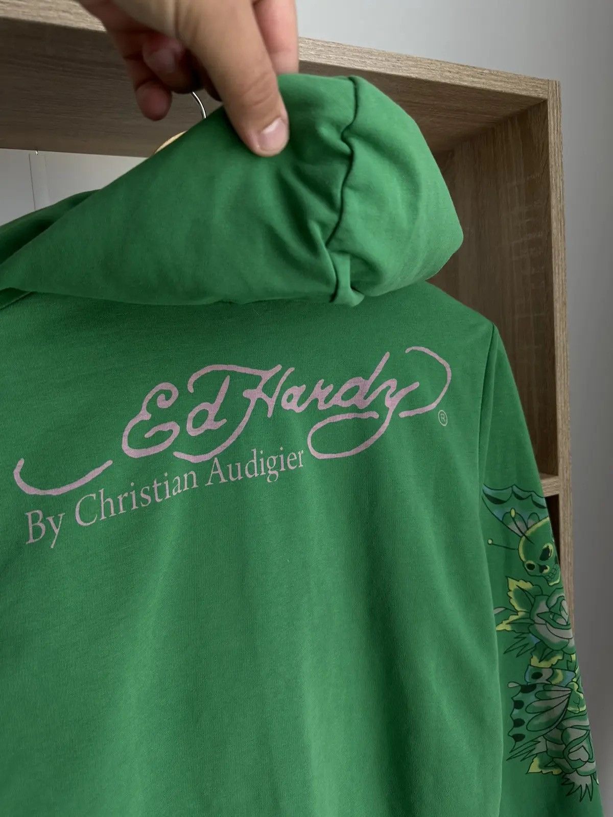 Christian Audigier × Ed Hardy × Vintage Vintage Ed Hardy Christian Audigier Hoodie Size US S / EU 44-46 / 1 - 15 Thumbnail