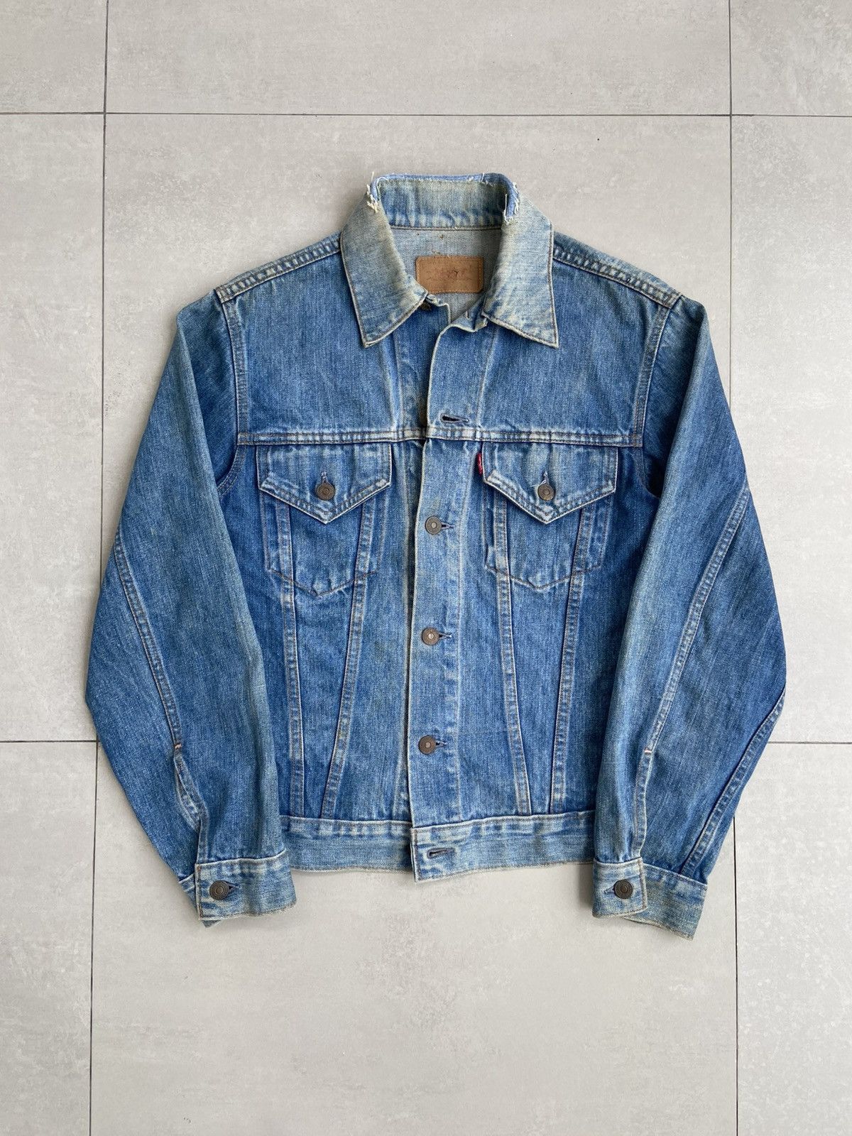 Levi's Vintage 60/70’s Levi’s big E made in macau Size US S / EU 44-46 / 1 - 1 Thumbnail