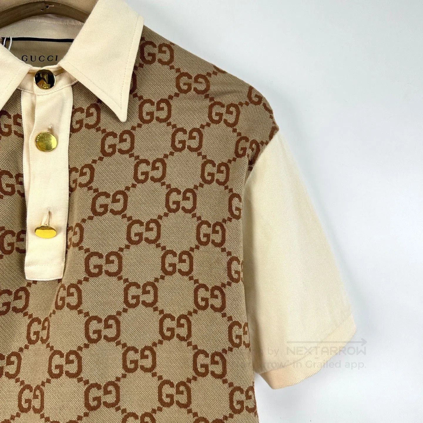 Gucci Gucci Aria GG Monogram Polo Short Sleeve. Size US XS / EU 42 / 0 - 5 Thumbnail