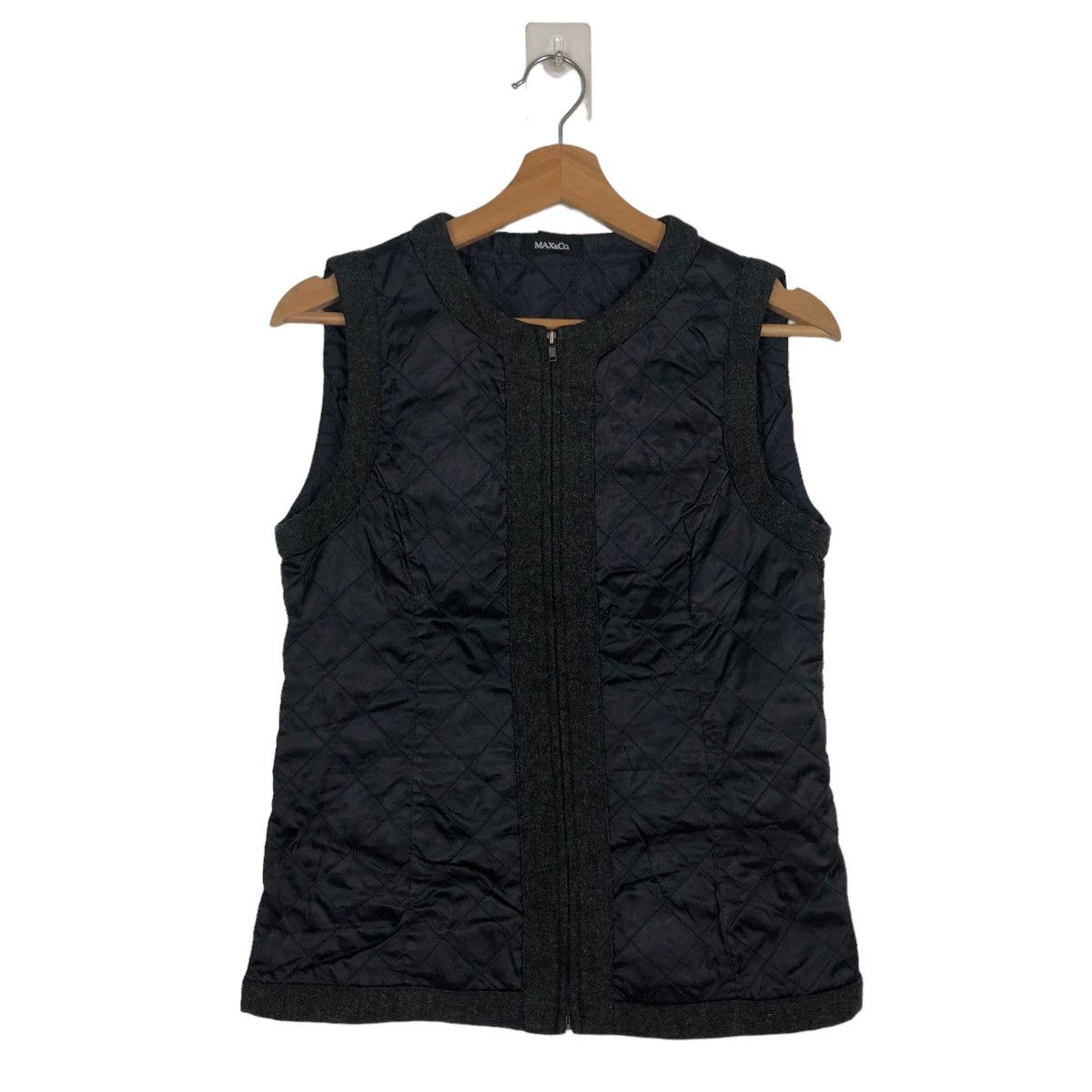 Vintage VINTAGE MAX & CO QUILTED VEST Size US M / EU 48-50 / 2 - 1 Thumbnail