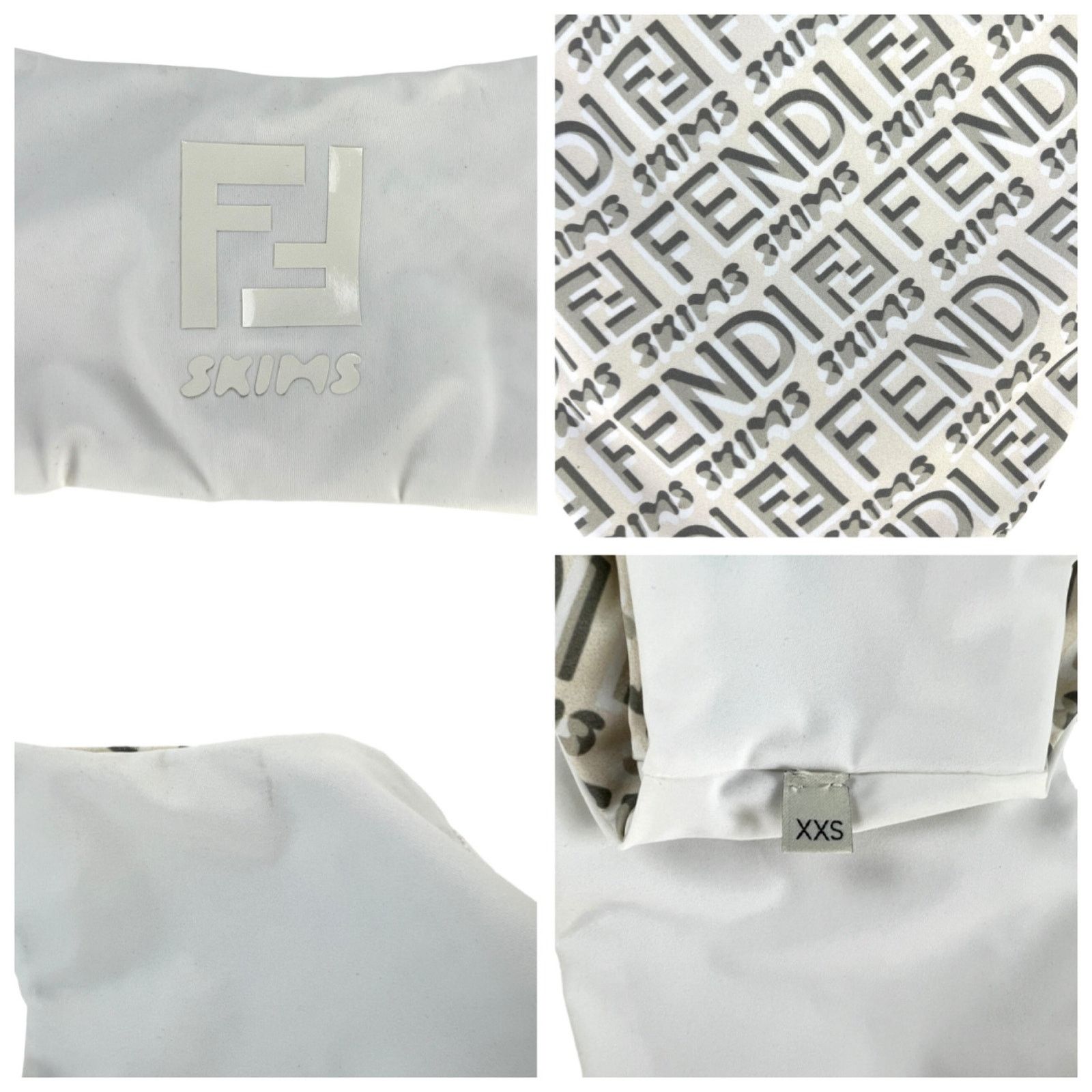 Fendi Fendi x SKIMS Logo Bathing Suit Size XXS / US 00 / IT 34 - 9 Thumbnail