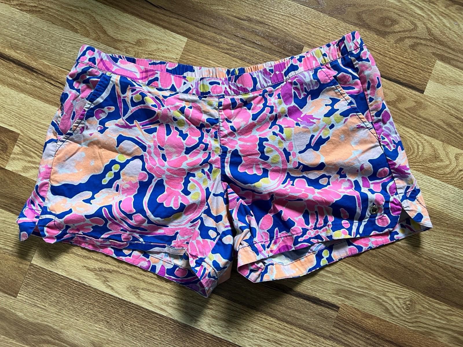 Designer Lot Of 3 Lilly Pulitzer Women's Multicolor Shorts Size 16 XL Size 38" / US 16 / IT 52 - 2 Thumbnail