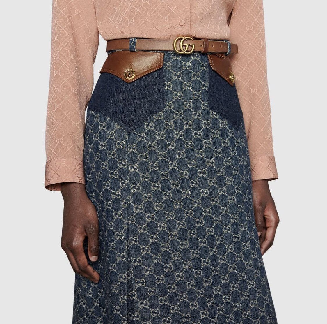 Gucci Gucci GG Marmont Belt 409417 size 70 Size ONE SIZE - 3 Thumbnail