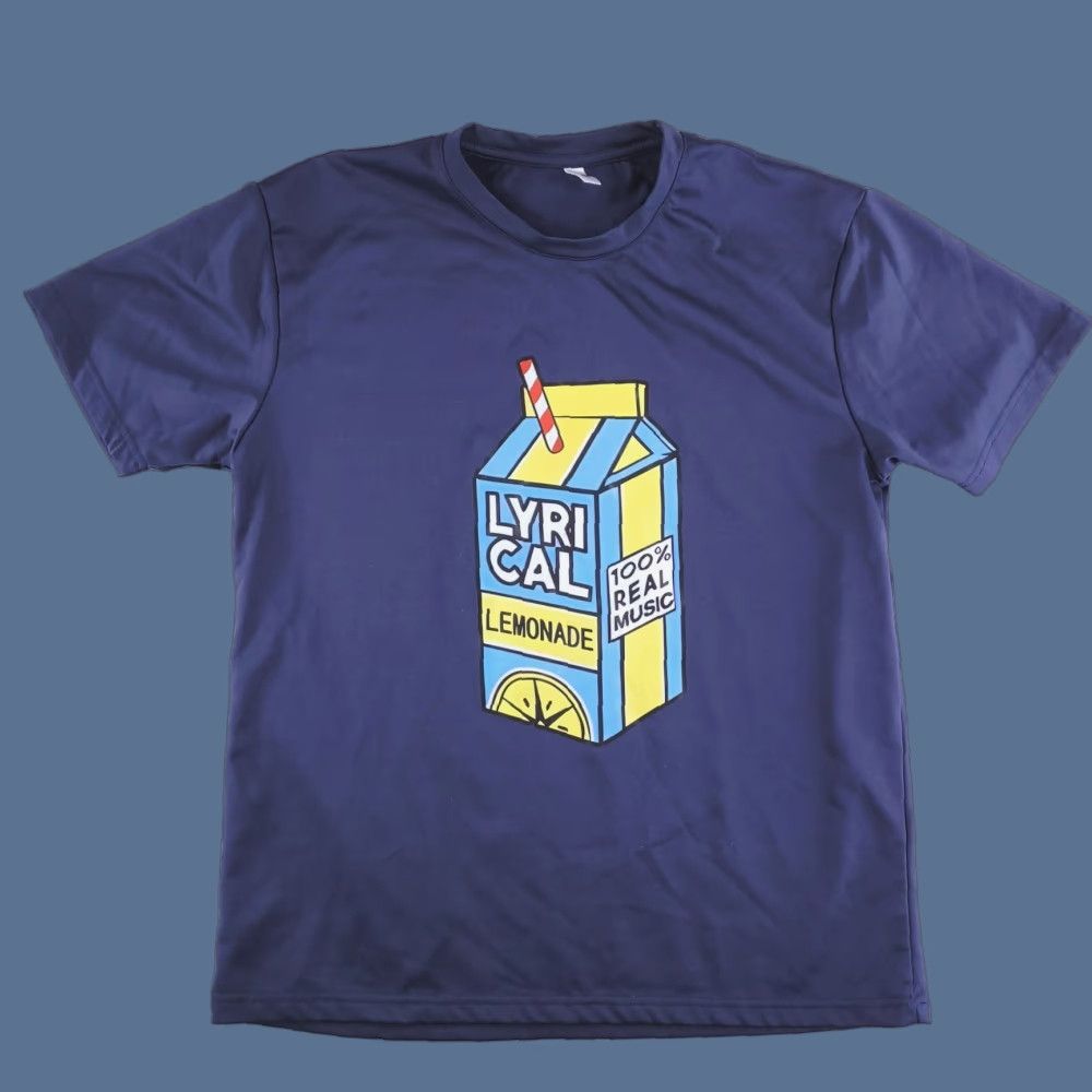 Vintage Lyrical Lemonade Shirt Mens Medium Youtube Graphic Tee Blue Short Sleeve T-Shirt M Mens 90s? Size US M / EU 48-50 / 2 - 1 Thumbnail