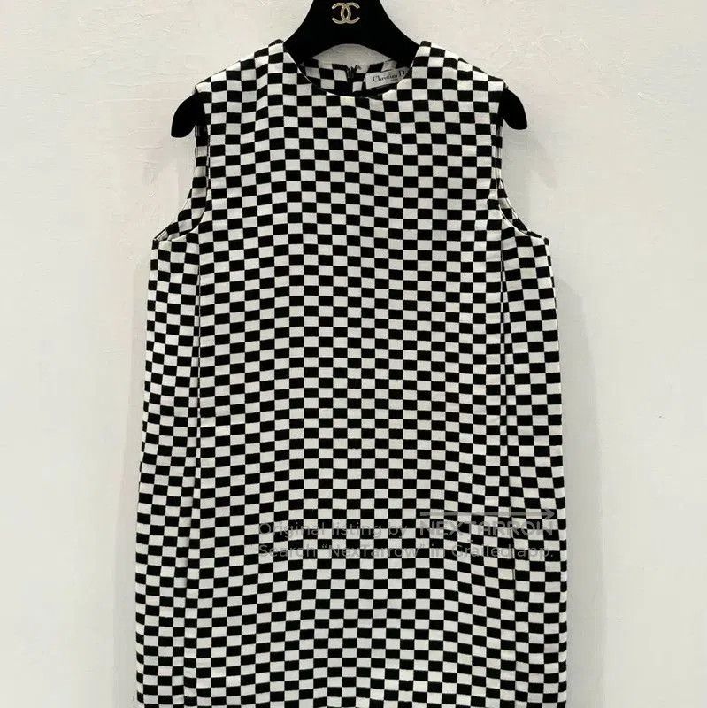 Dior Dior Black Cotton Sleeveless Dress . Size S / US 4 / IT 40 - 2 Thumbnail